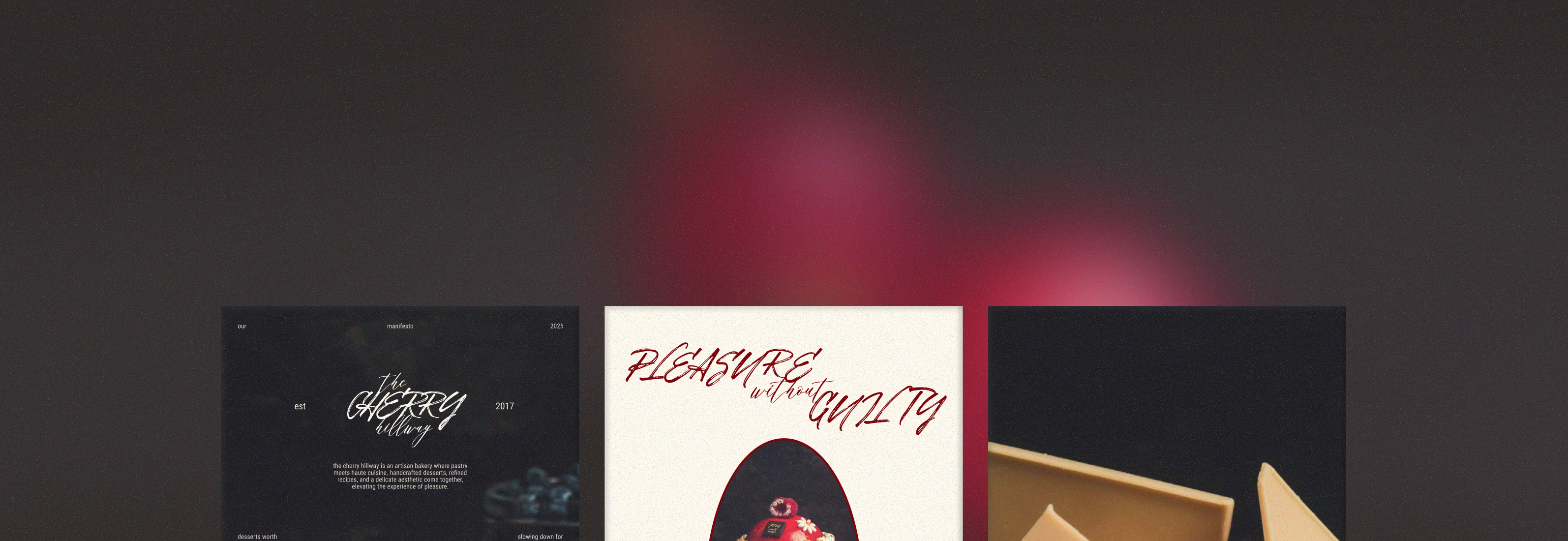 the cherry hillway | айдентика кондитерской — Изображение №19 — Брендинг на Dprofile