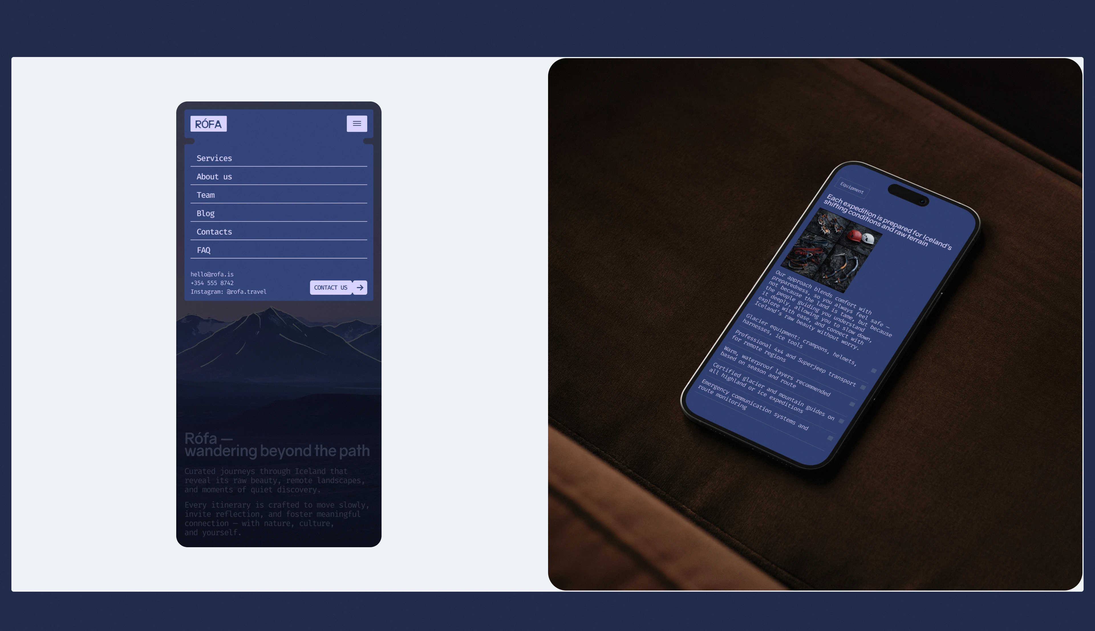 Rófa | Corporate website — Изображение №12 — Интерфейсы на Dprofile