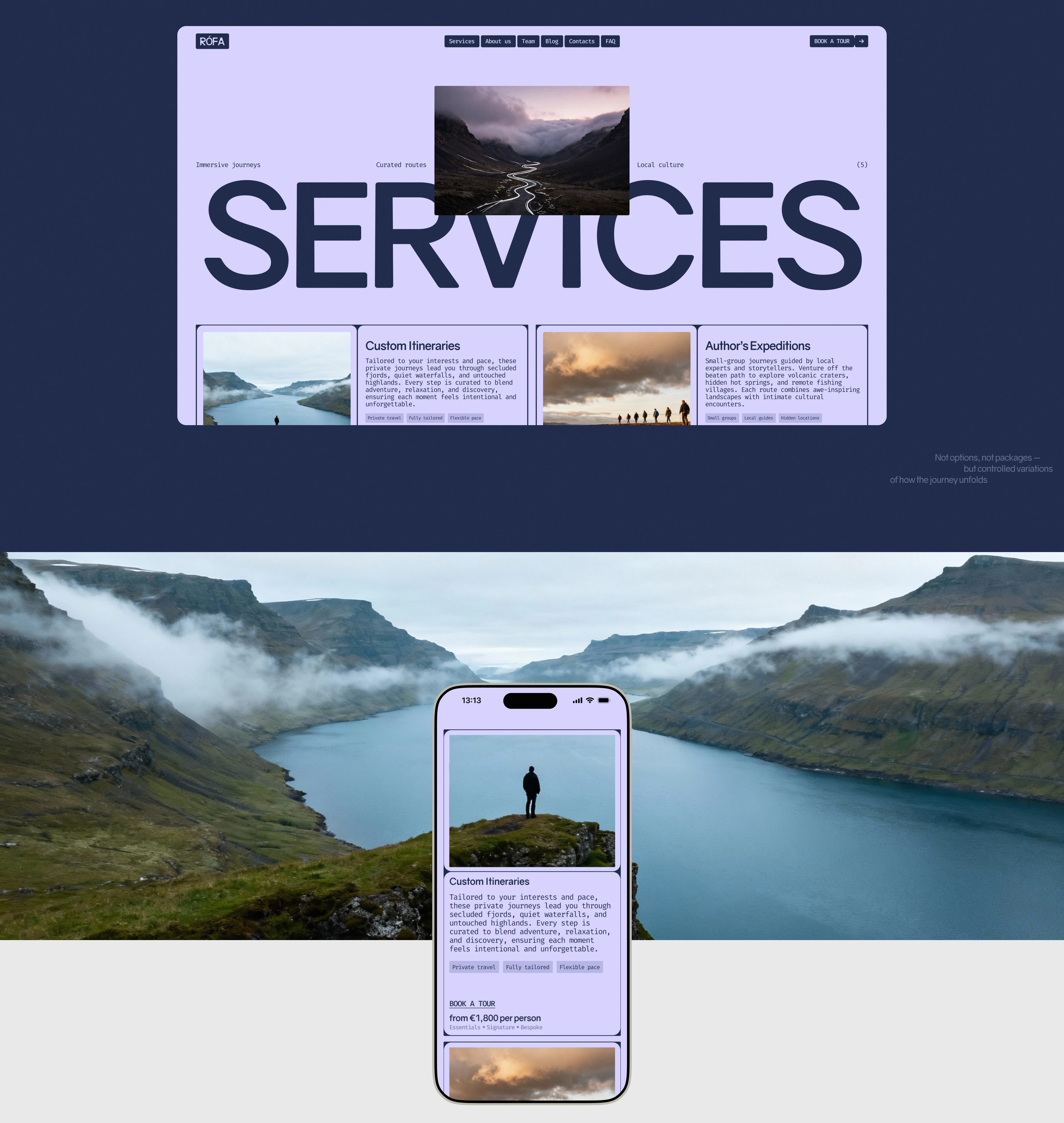Rófa | Corporate website — Изображение №8 — Интерфейсы на Dprofile