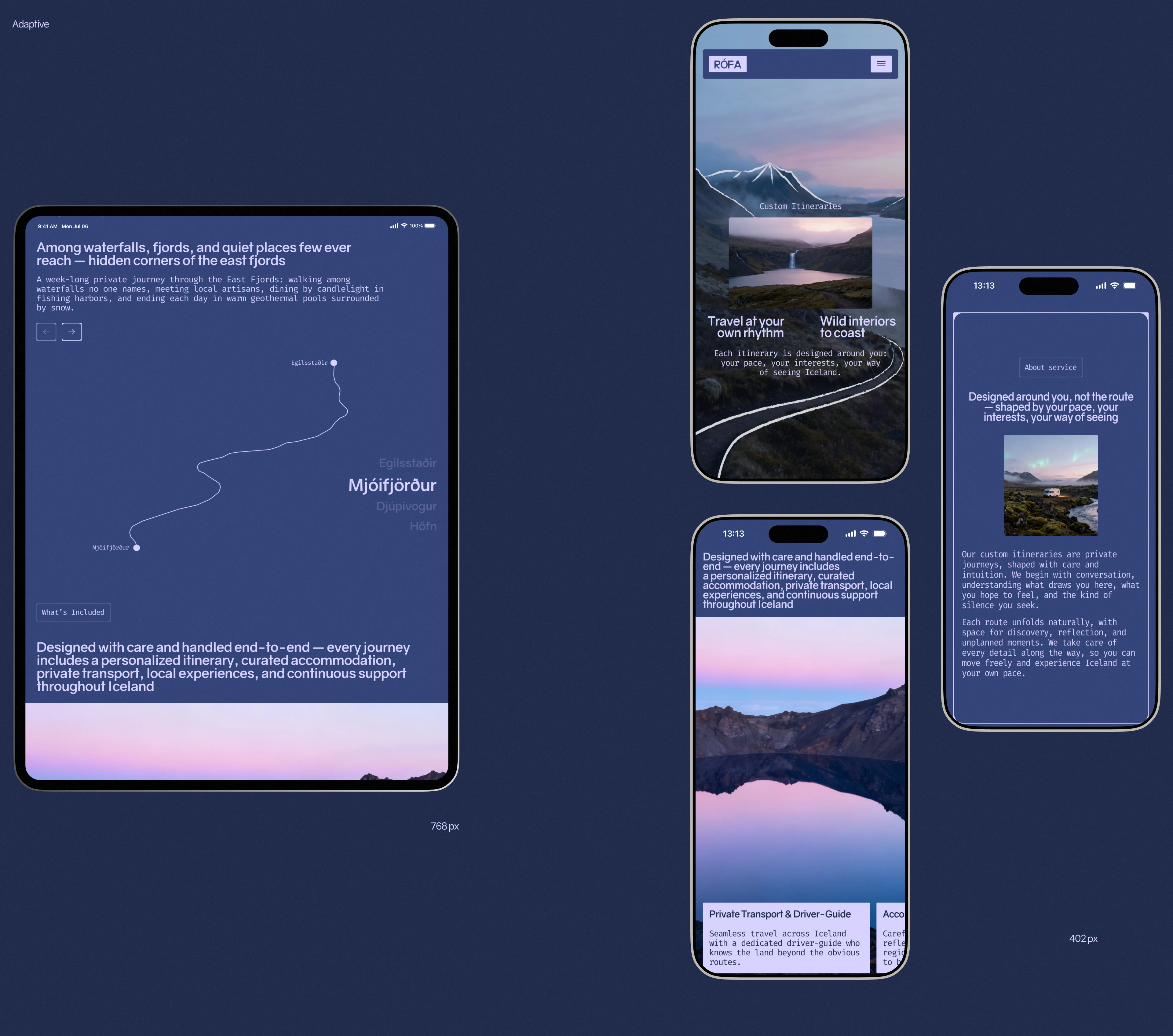 Rófa | Corporate website — Изображение №13 — Интерфейсы на Dprofile