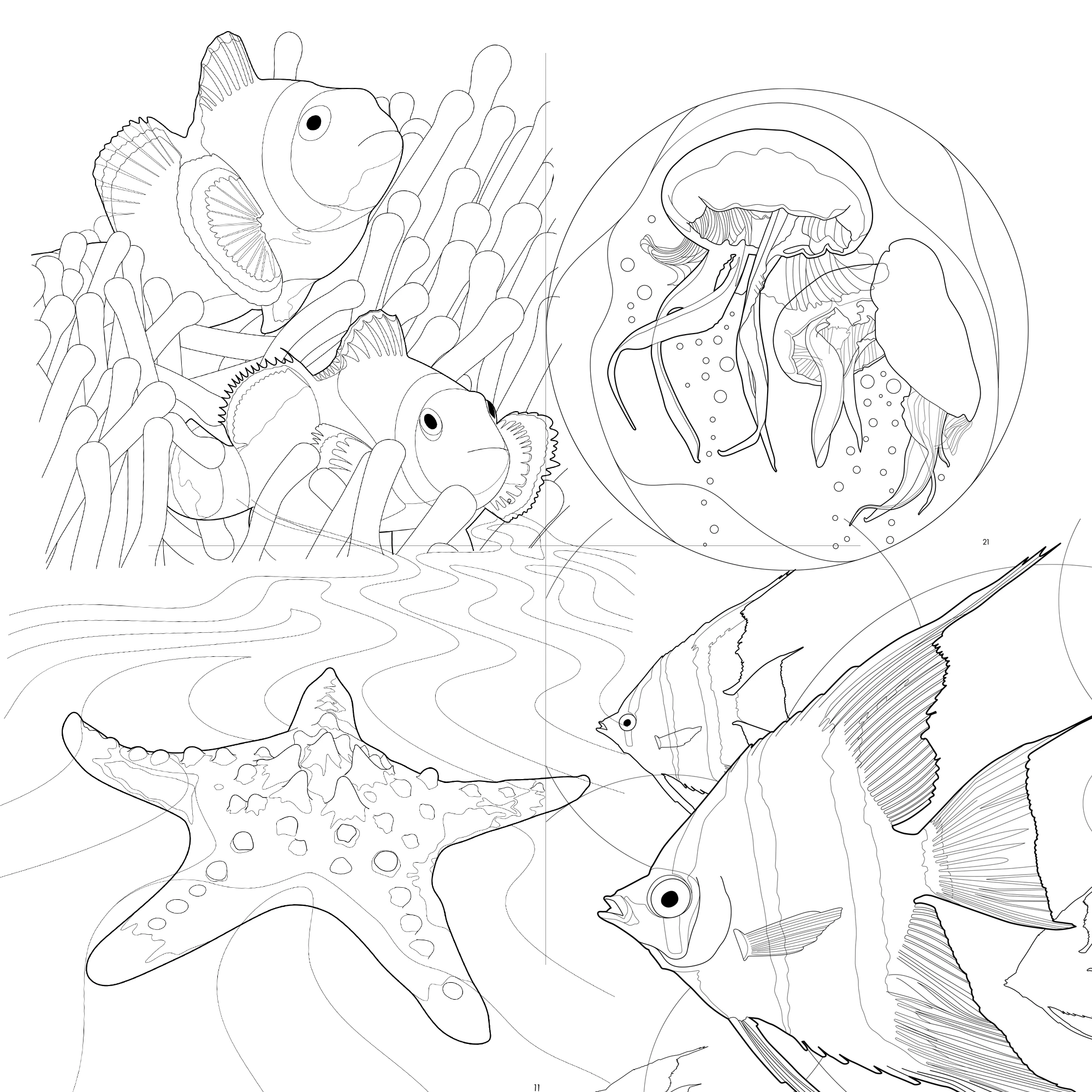 Обитатели «Планеты Океан» — Изображение №3 — Иллюстрация, Графика на Dprofile