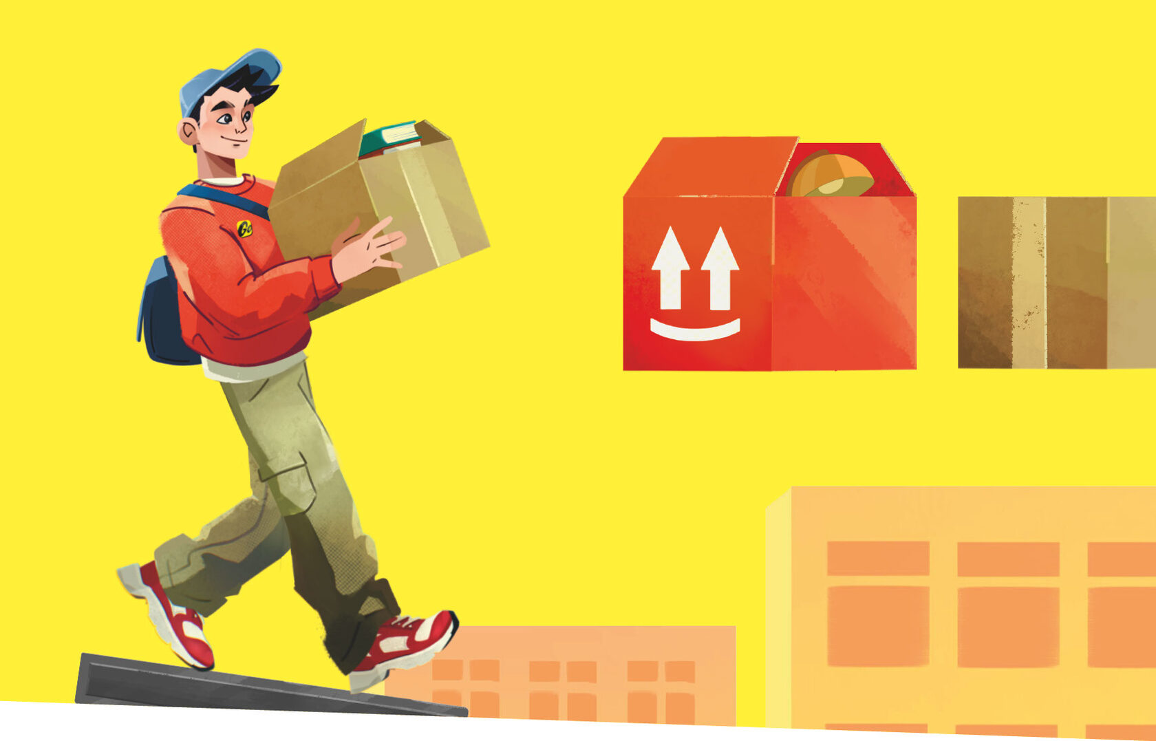 Дизайн и иллюстрация для сервисов Яндекс Go — Изображение №22 — Иллюстрация, Маркетинг на Dprofile