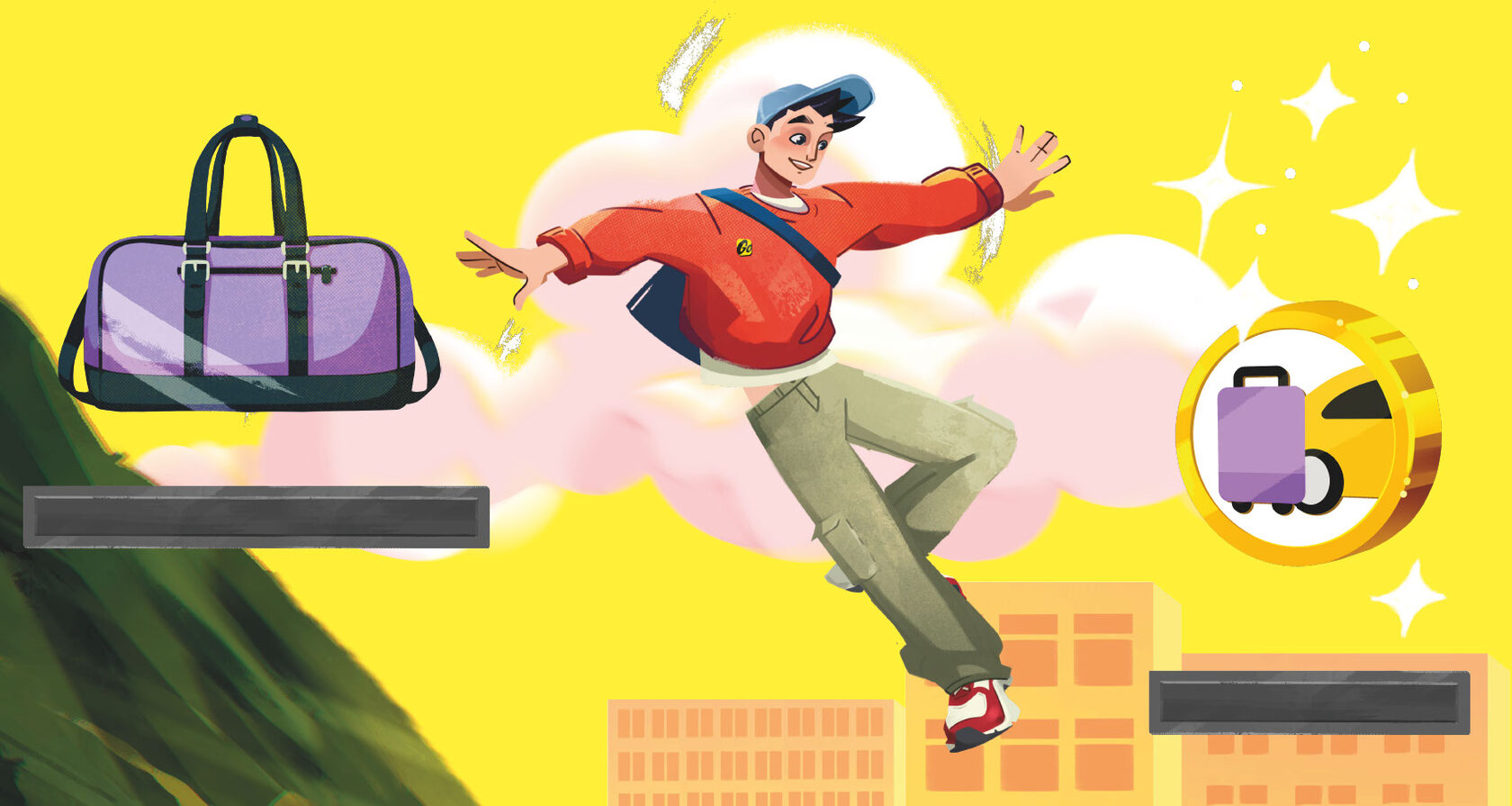 Дизайн и иллюстрация для сервисов Яндекс Go — Изображение №15 — Иллюстрация, Маркетинг на Dprofile