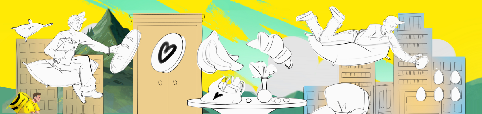 Дизайн и иллюстрация для сервисов Яндекс Go — Изображение №12 — Иллюстрация, Маркетинг на Dprofile