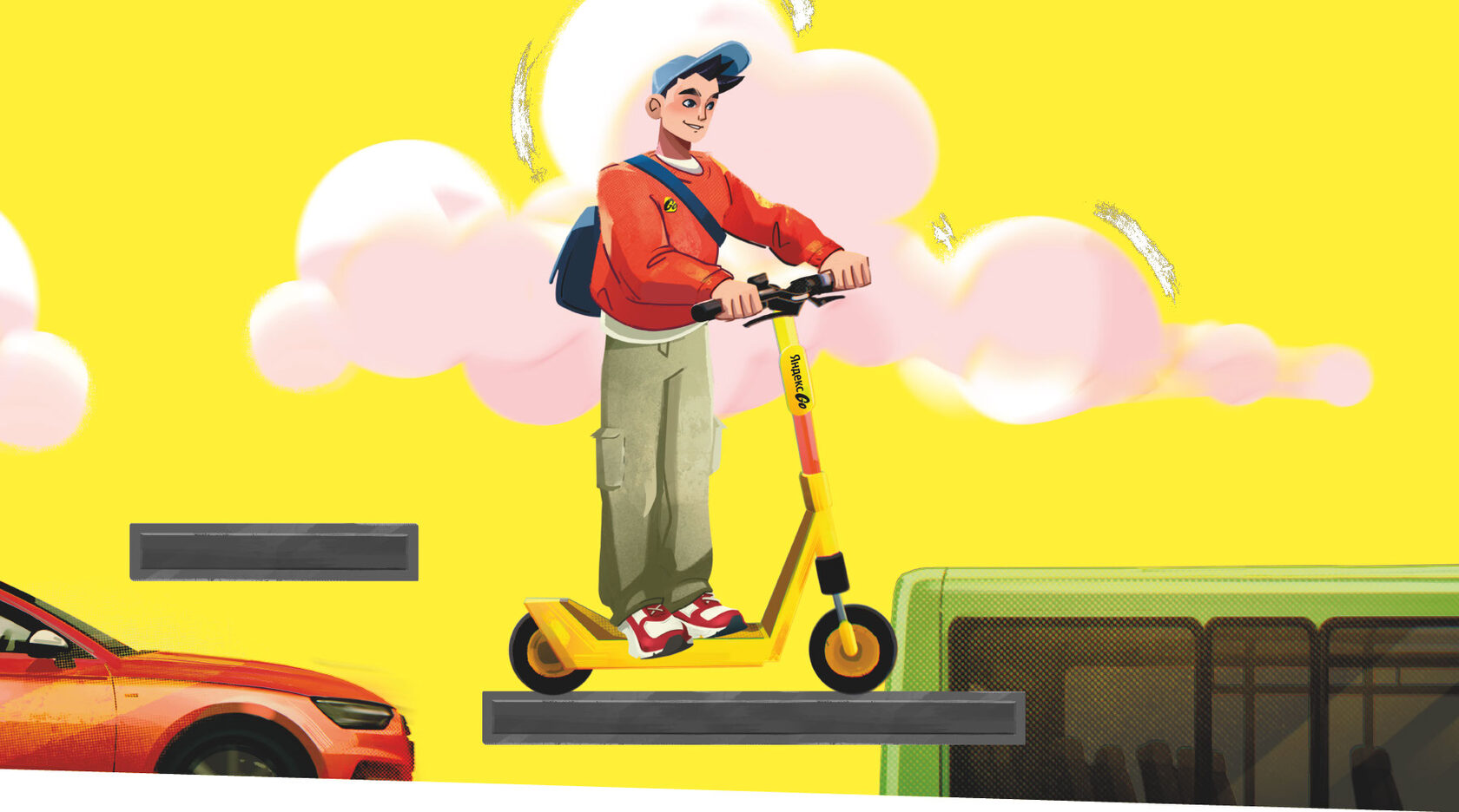 Дизайн и иллюстрация для сервисов Яндекс Go — Изображение №20 — Иллюстрация, Маркетинг на Dprofile