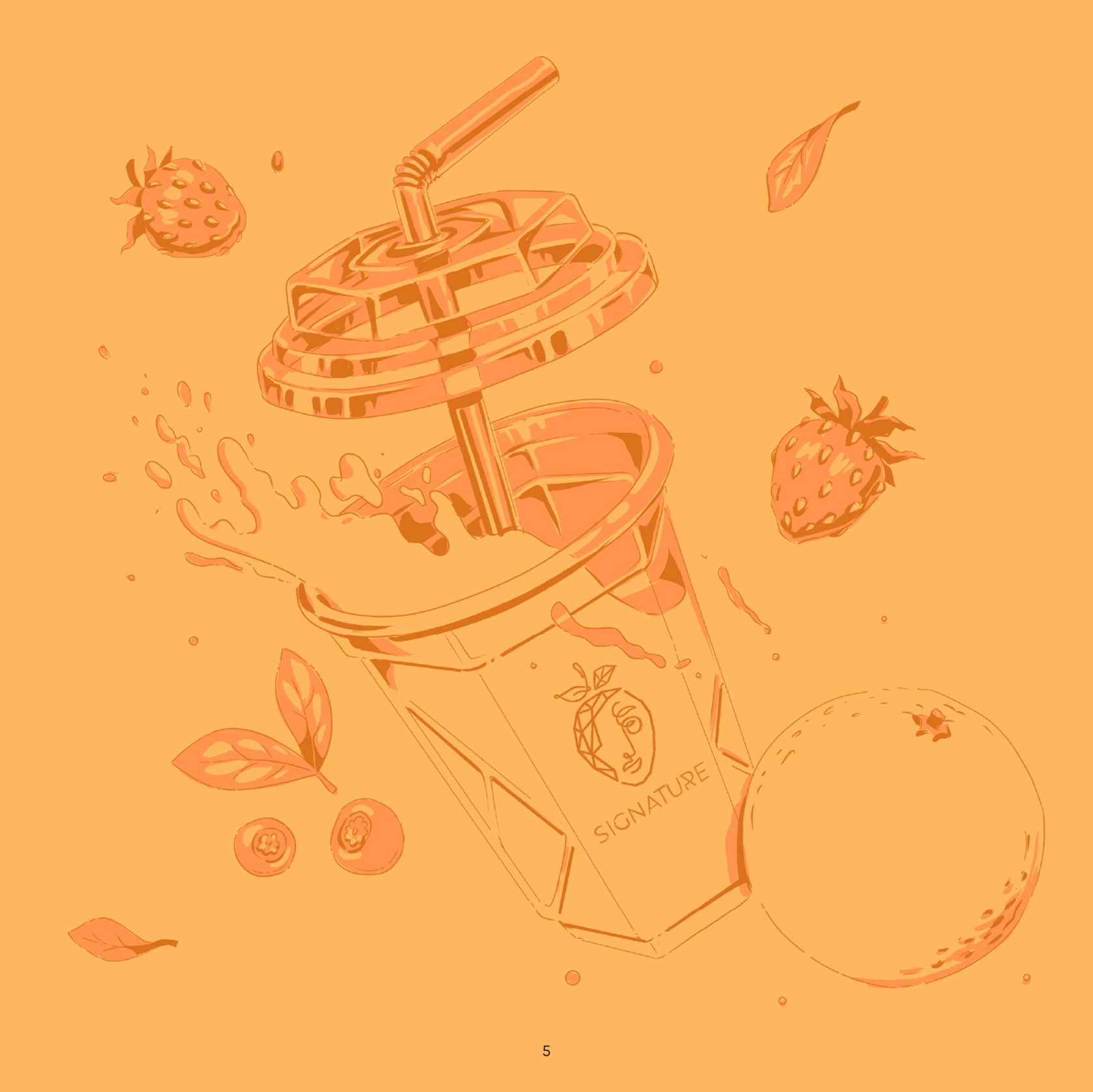 Дизайн каталога для Signature — Изображение №4 — Иллюстрация, Графика на Dprofile