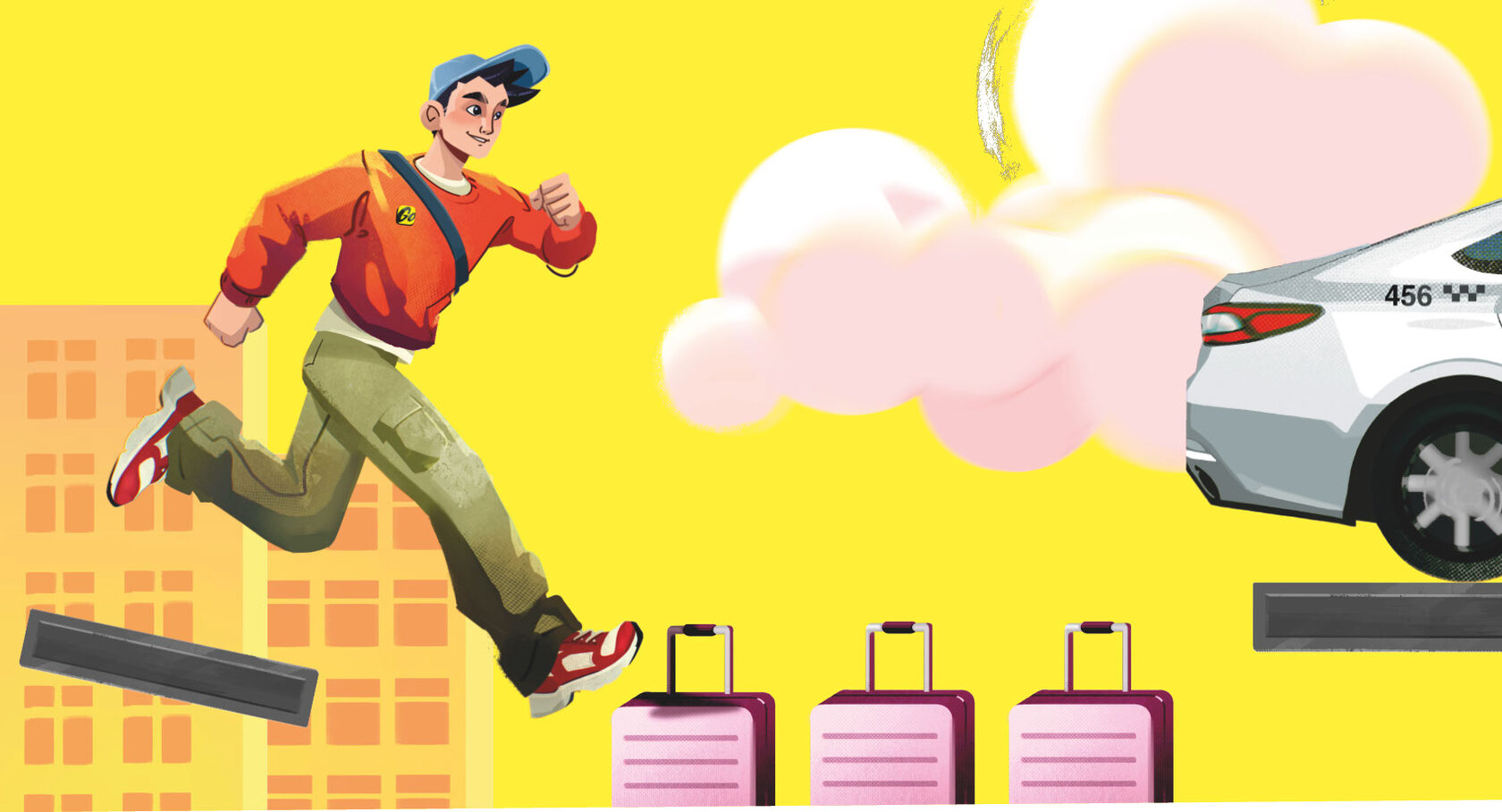 Дизайн и иллюстрация для сервисов Яндекс Go — Изображение №13 — Иллюстрация, Маркетинг на Dprofile