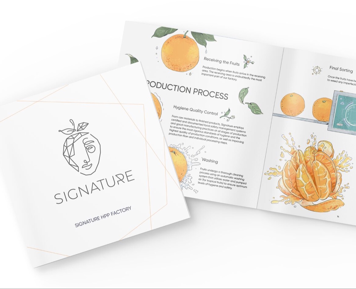 Дизайн каталога для Signature на Dprofile