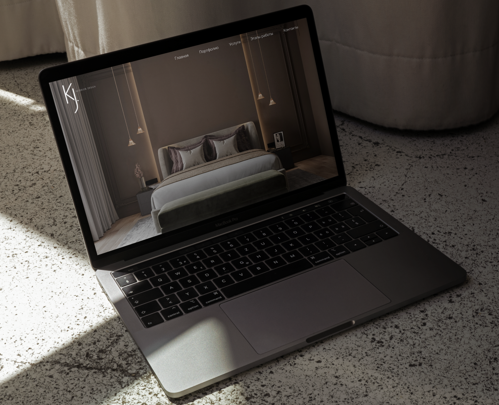 Digital identity | KJ interior design — Интерфейсы, Брендинг на Dprofile