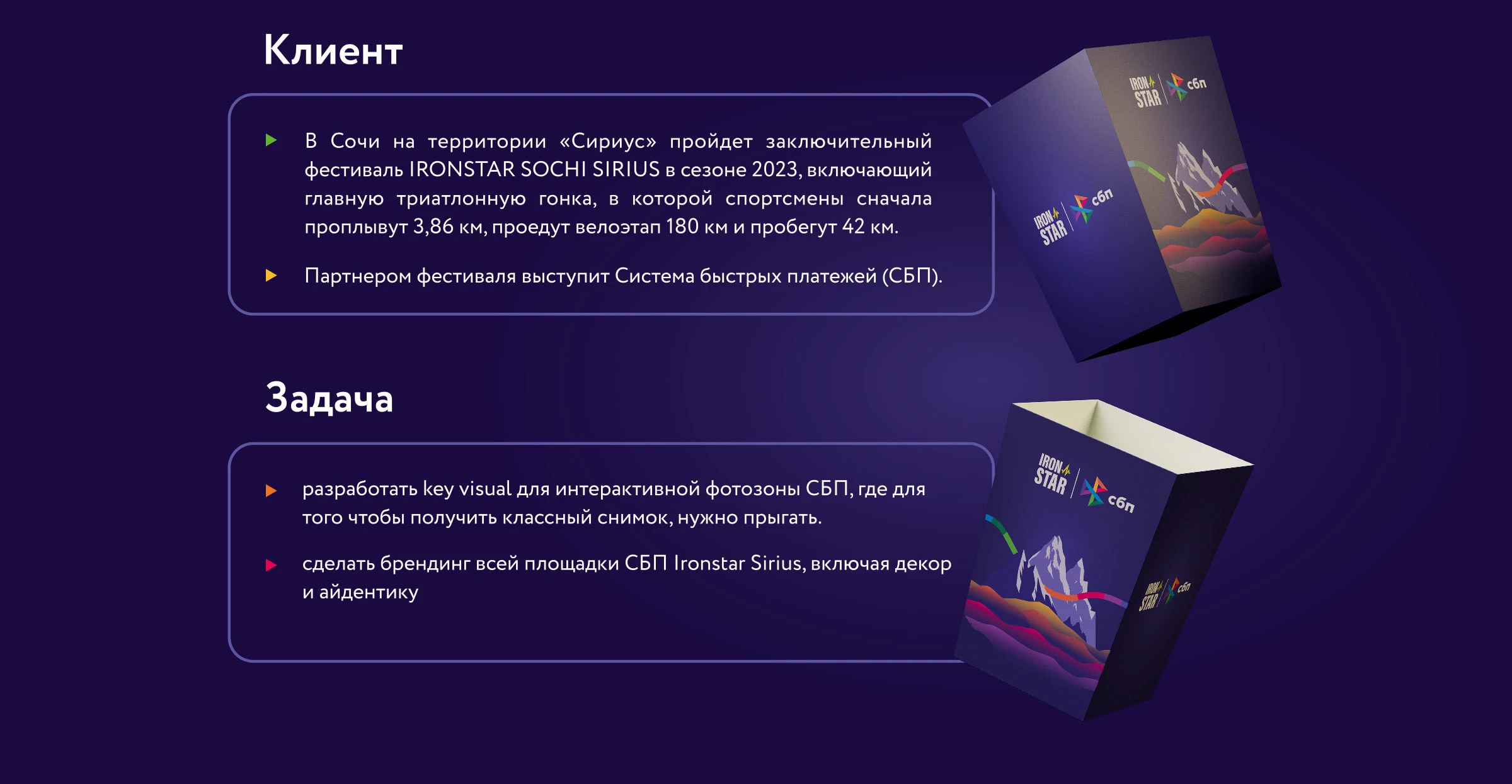 SBP x IRONSTAR Sirius Sochi 2023 — Изображение №2 — Брендинг на Dprofile