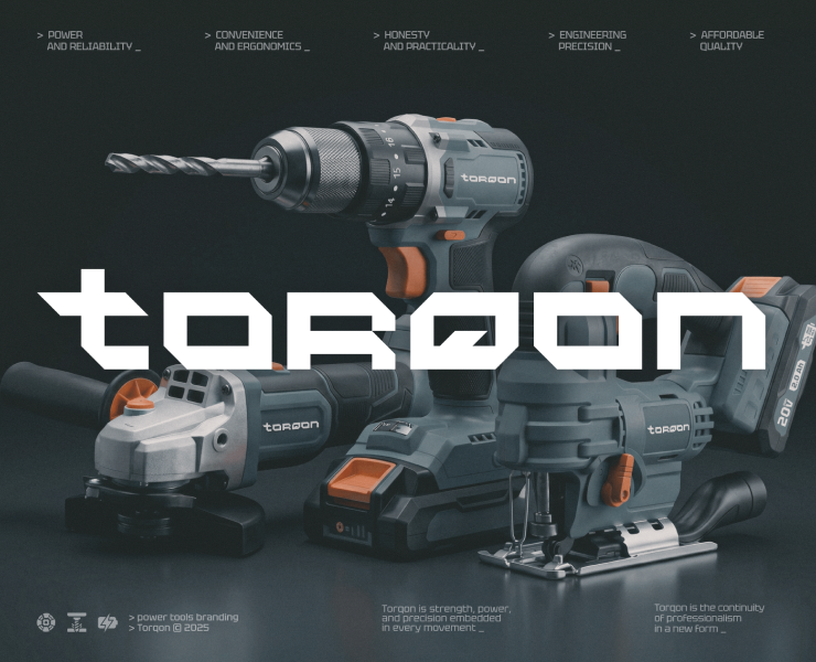 TORQON — Брендинг, Промдизайн на Dprofile