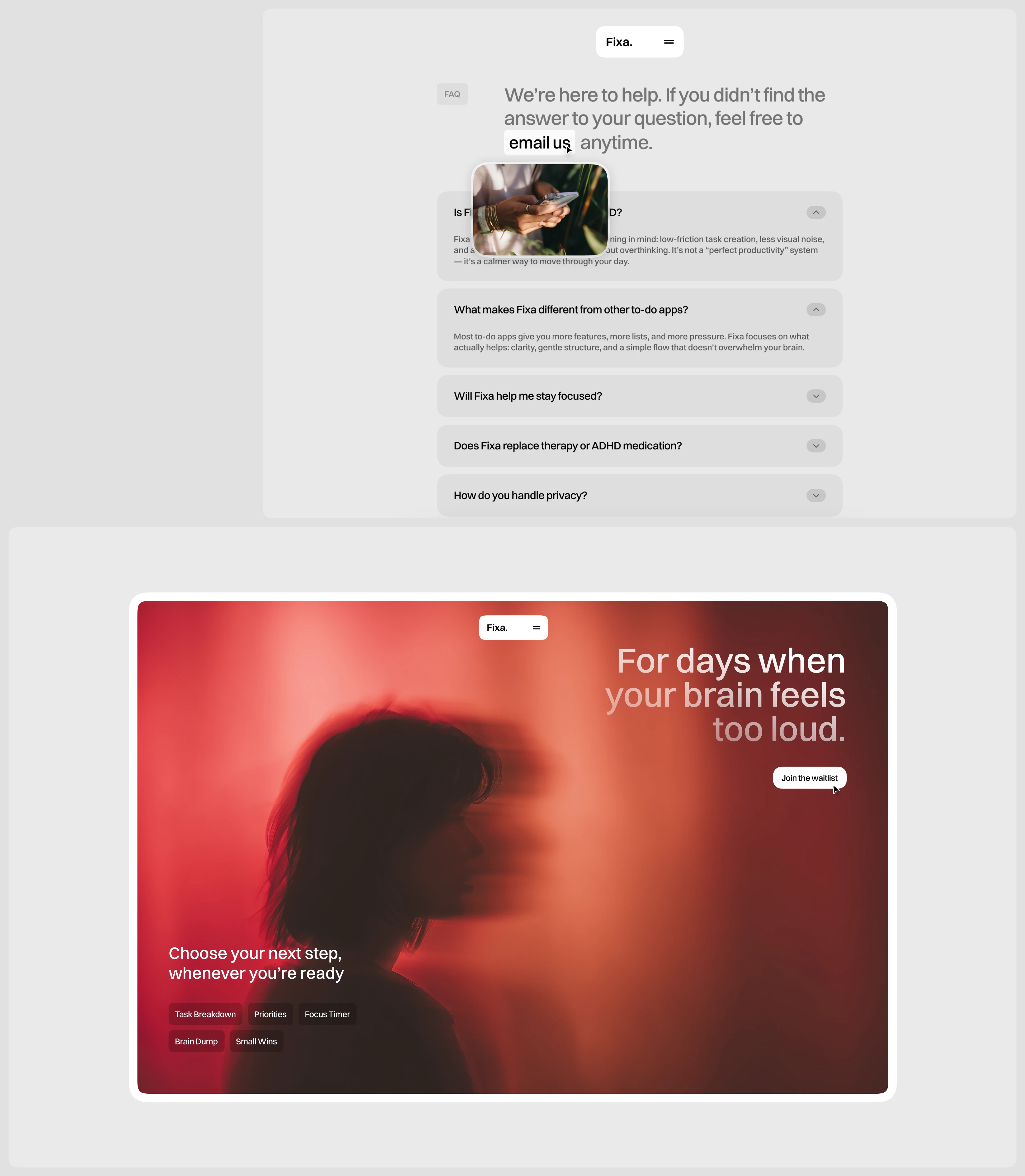 Fixa - UI/UX Design, вебдизайн — Изображение №10 — Интерфейсы на Dprofile