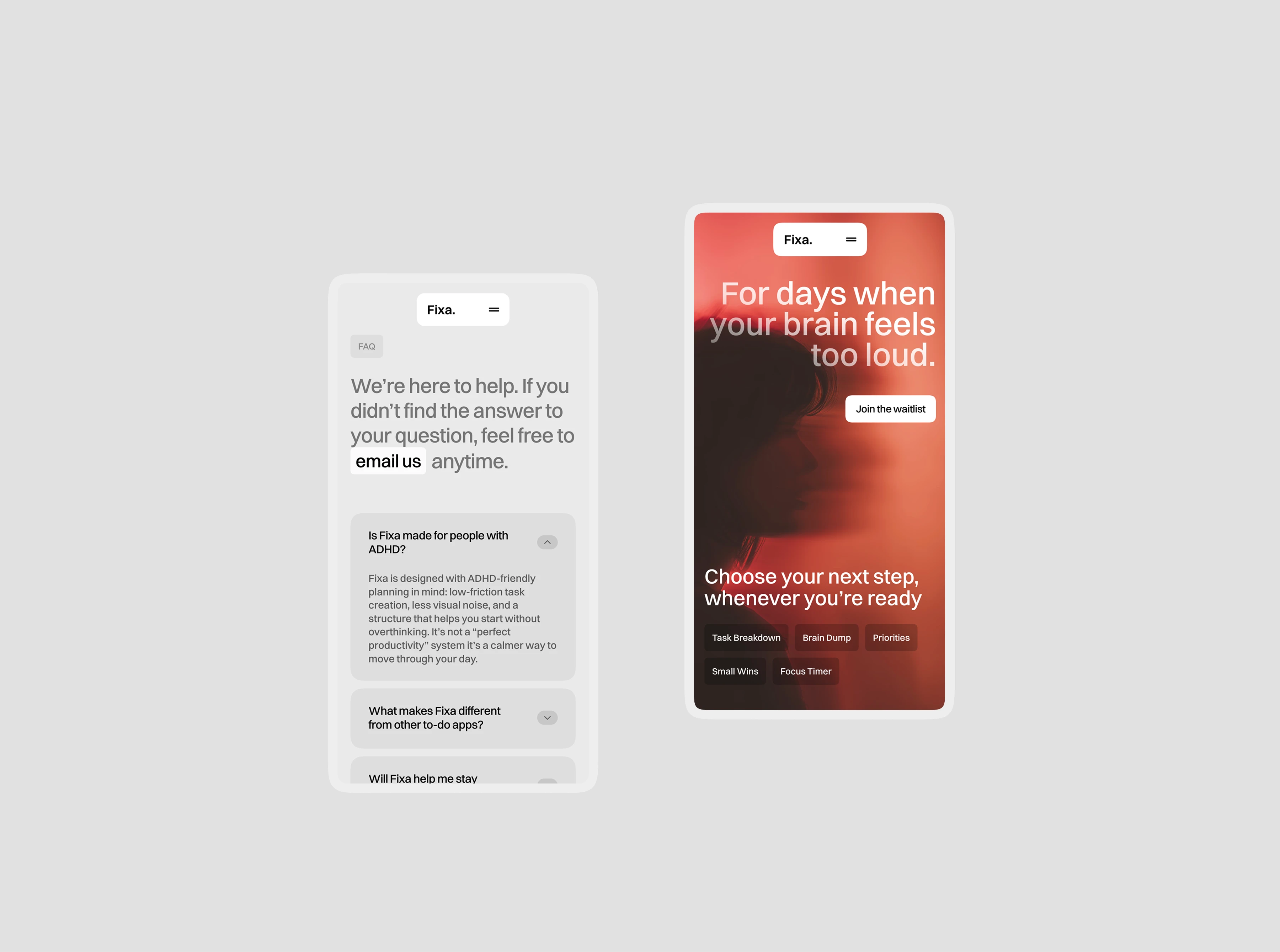 Fixa - UI/UX Design, вебдизайн — Изображение №11 — Интерфейсы на Dprofile