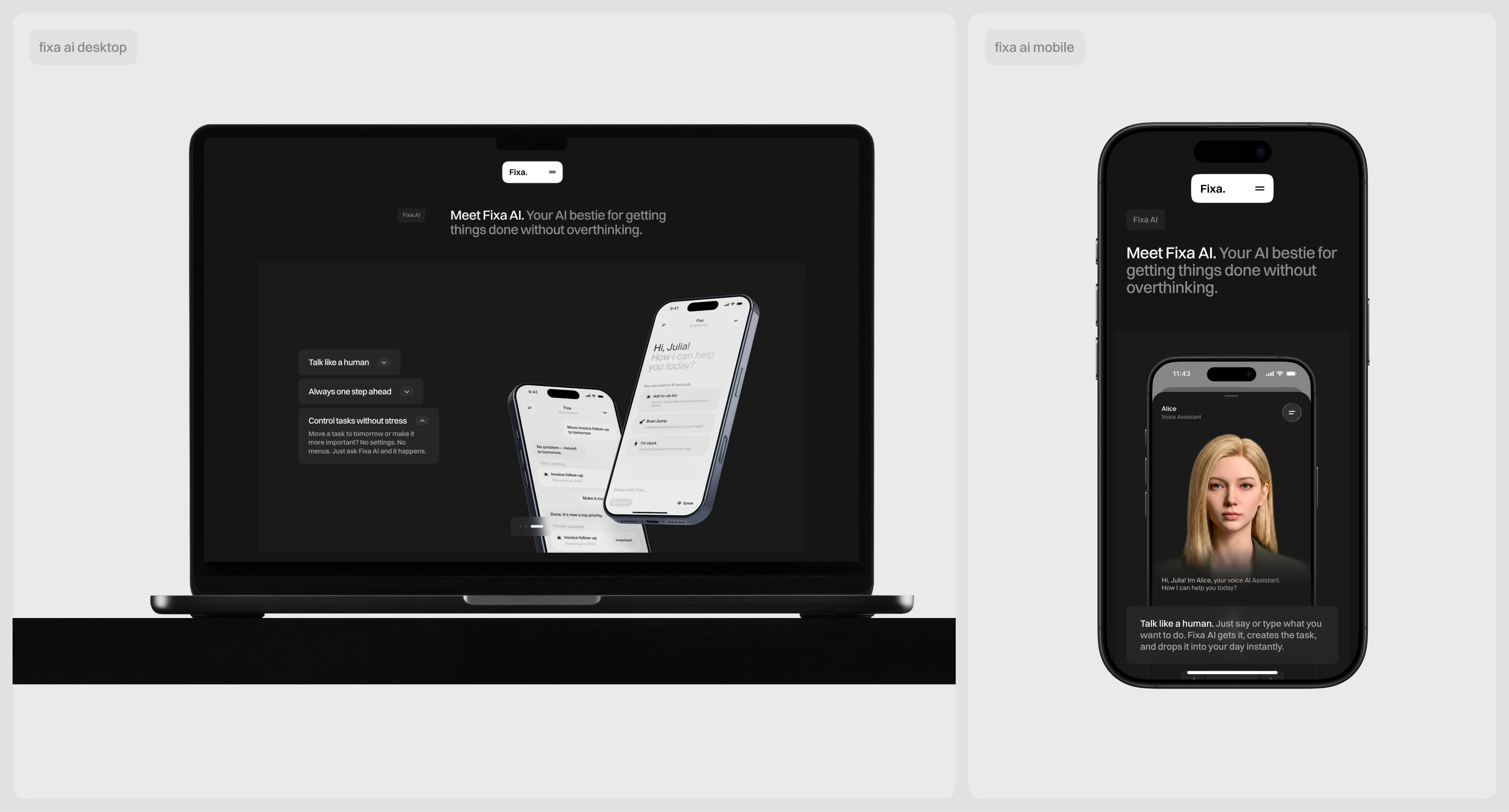Fixa - UI/UX Design, вебдизайн — Изображение №7 — Интерфейсы на Dprofile