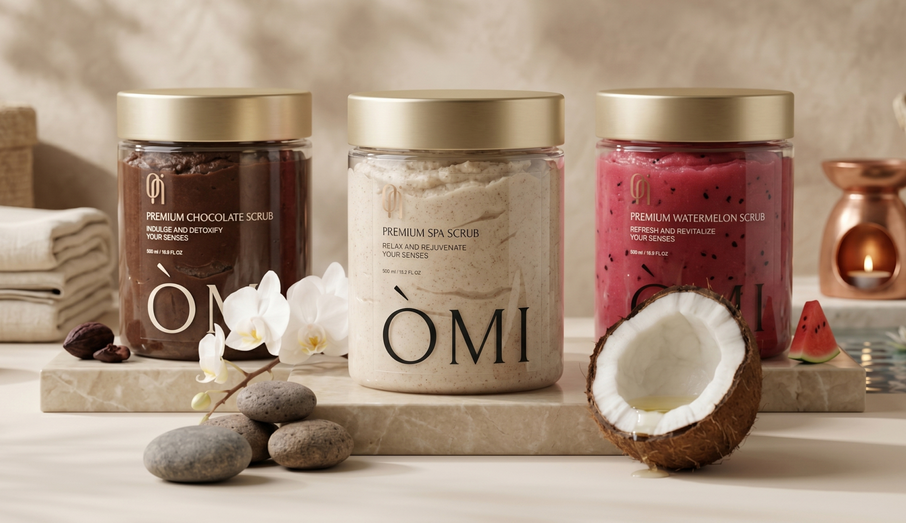 OMÌ SPA / Логотип и айдентика — Изображение №10 — Брендинг на Dprofile