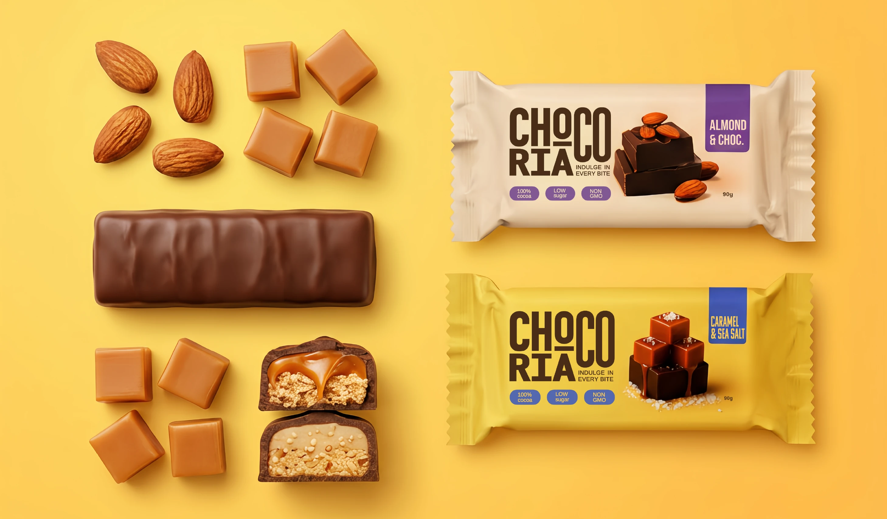 Шоколадный батончик / упаковка / логотип / фирменный стиль — Изображение №5 — Брендинг на Dprofile