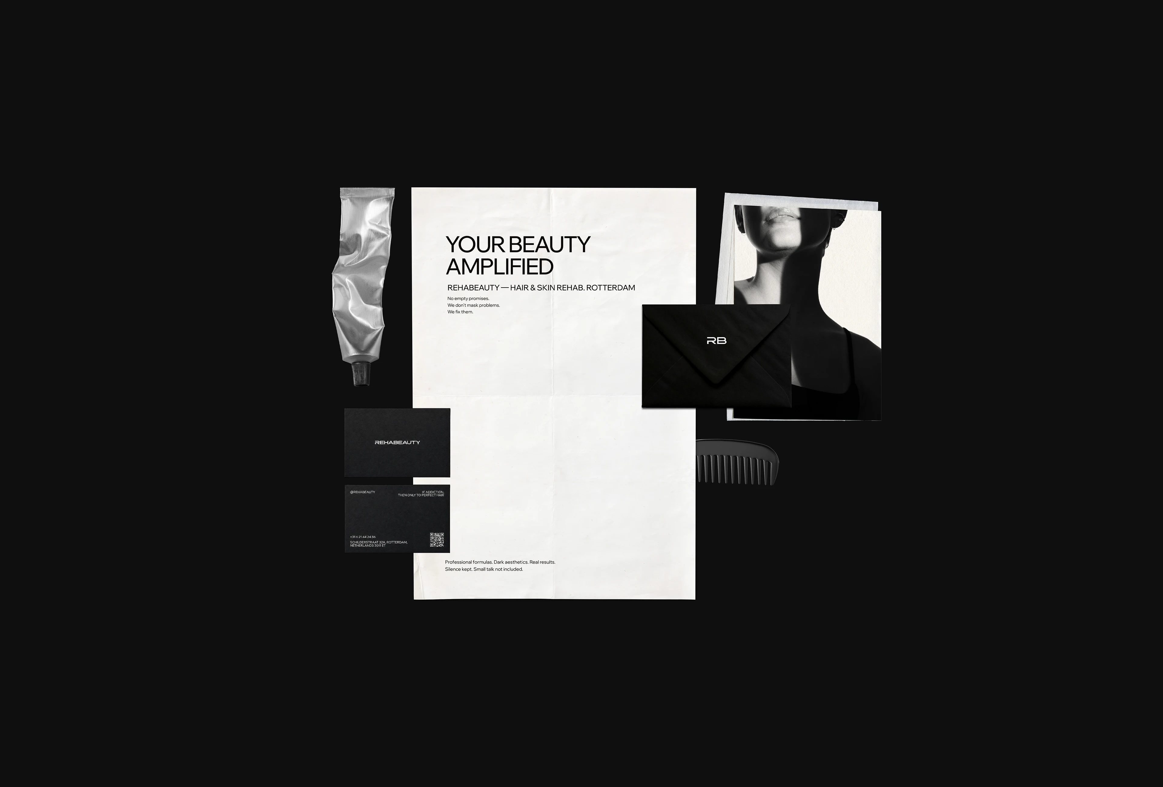 Фирменный стиль для бьюти-пространства Rehabeauty — Изображение №3 — Брендинг на Dprofile