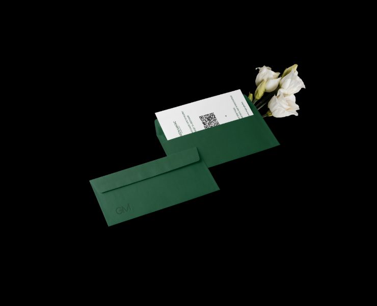 Фирменный стиль цветочного салона Green Magic на Dprofile
