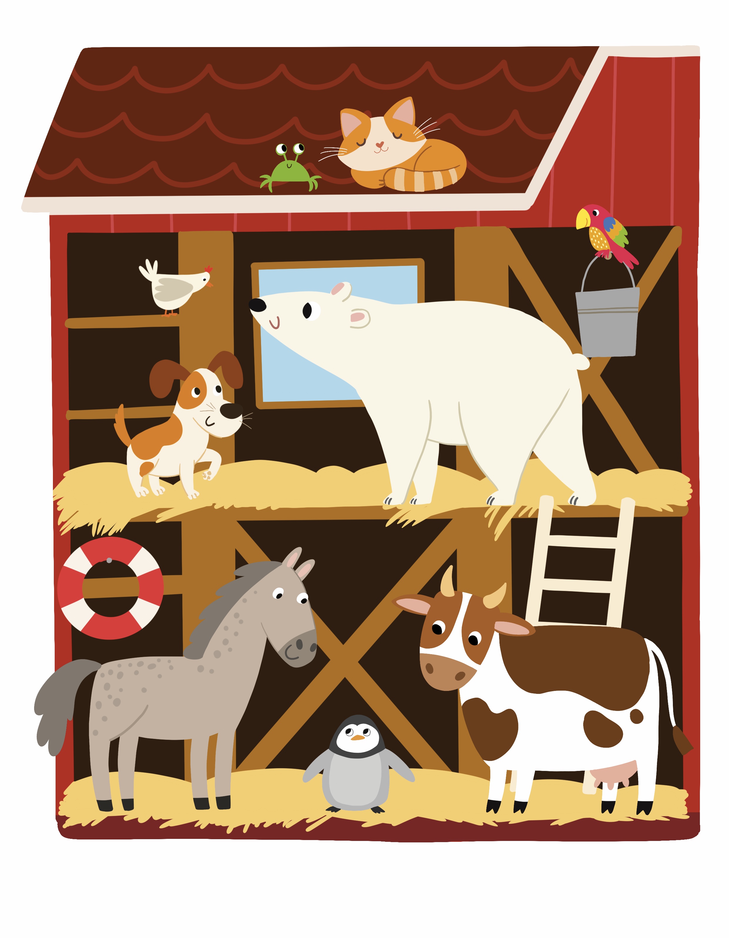 книжка-картинка 1 — Изображение №2 — Иллюстрация на Dprofile