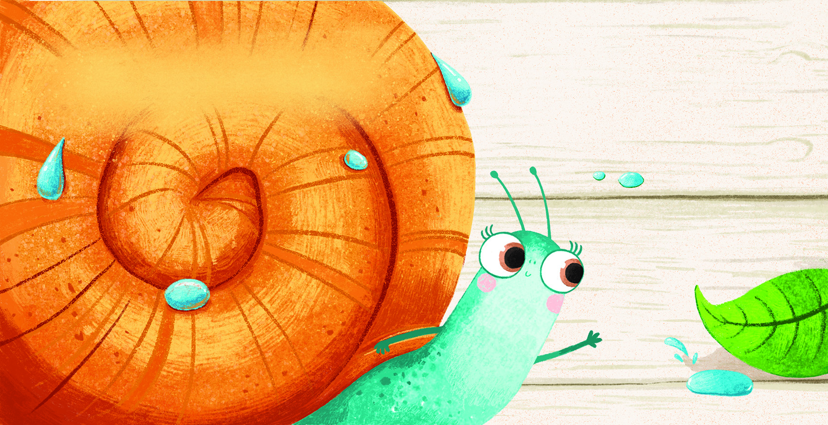 Про улитку — Изображение №4 — Иллюстрация на Dprofile