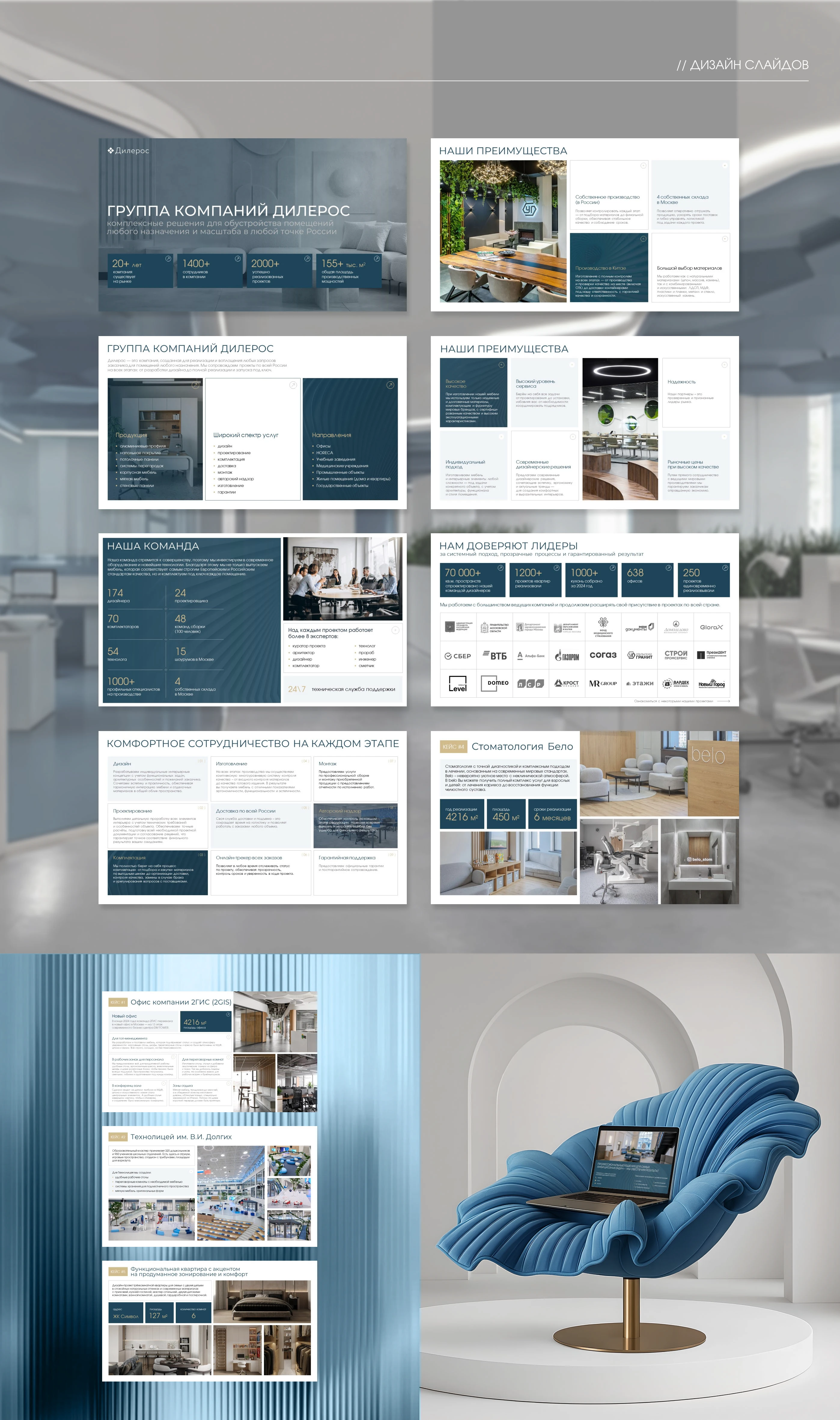 Презентация коммерческое предложение мебельной компании — Изображение №6 — Графика, Маркетинг на Dprofile