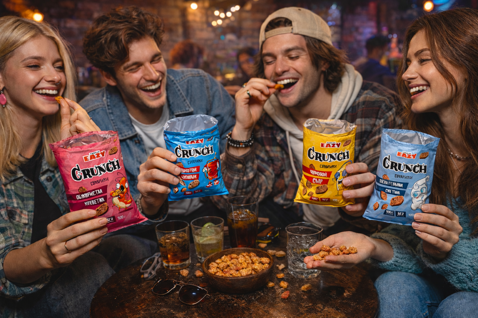 Дизайн упаковки линейки сухариков — Изображение №2 — Брендинг, Иллюстрация на Dprofile