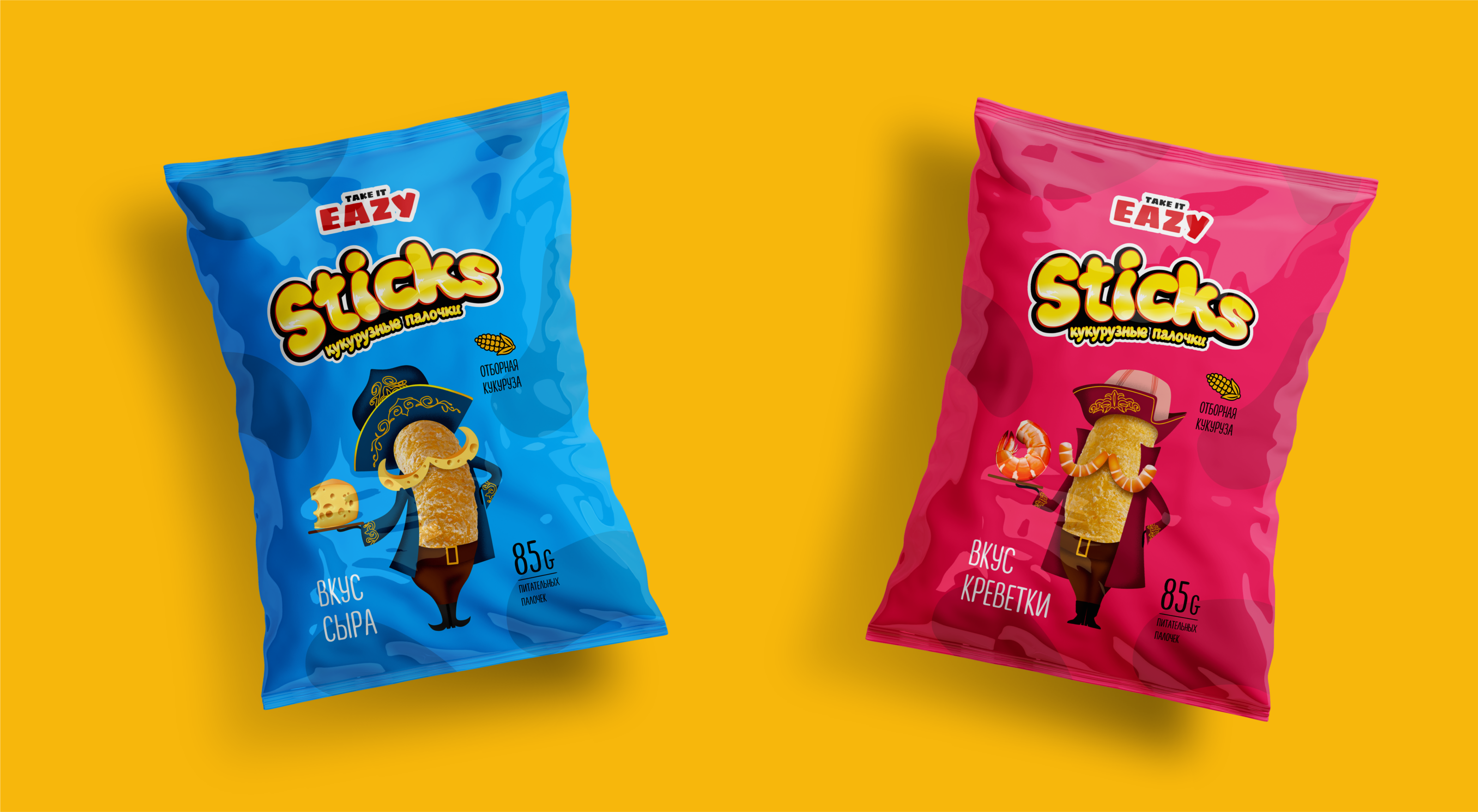 Дизайн упаковки линейки сухариков — Изображение №19 — Брендинг, Иллюстрация на Dprofile