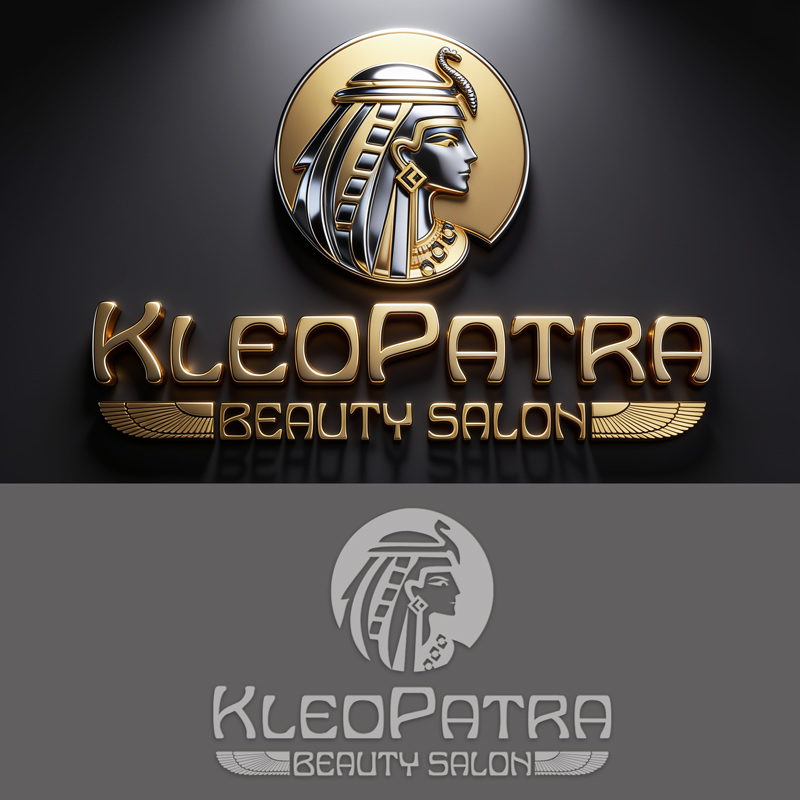Логотип салона красоты «Kleopatra» — Изображение №1 — Брендинг на Dprofile