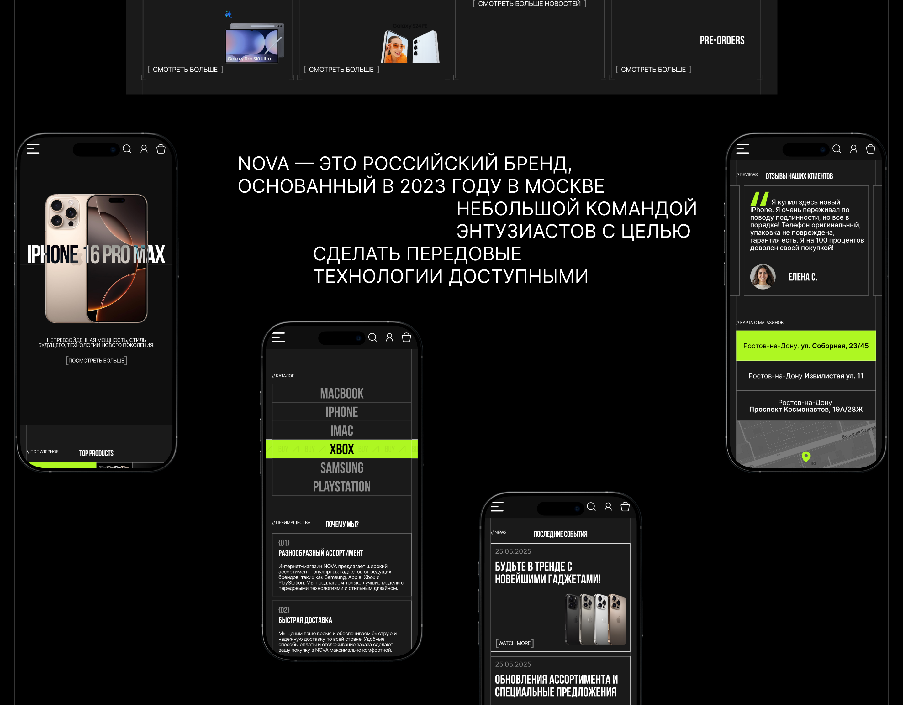 NOVA  | E-commerce — Изображение №5 — Интерфейсы на Dprofile