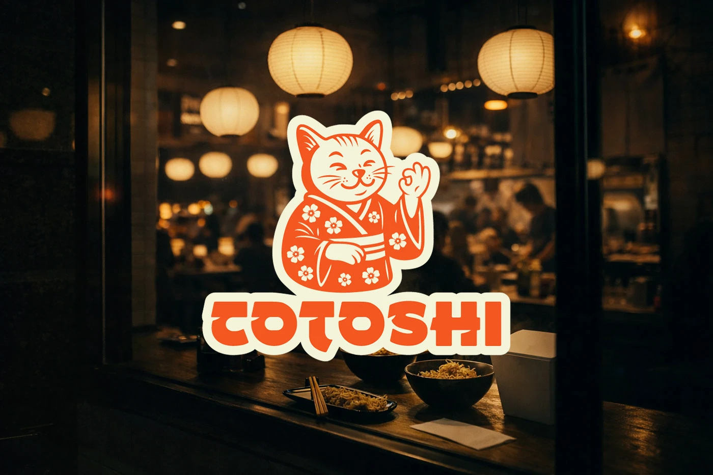 Логотип и фирменный стиль для паназиатского кафе — Изображение №6 — Брендинг на Dprofile