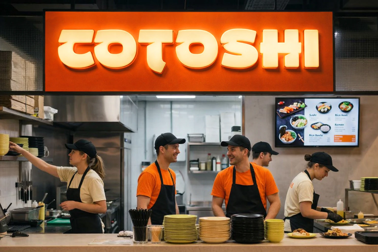 Логотип и фирменный стиль для паназиатского кафе — Изображение №7 — Брендинг на Dprofile