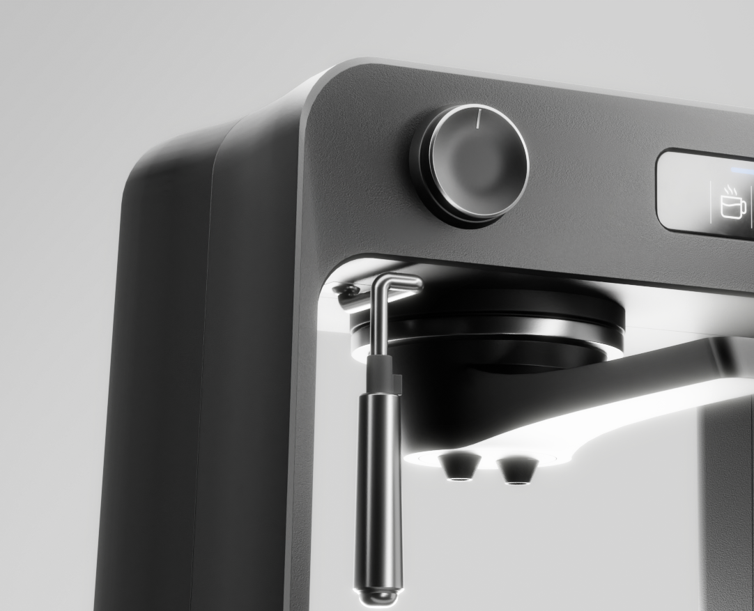 Industrial design | Кофемашина "Impulse" — 3D на Dprofile
