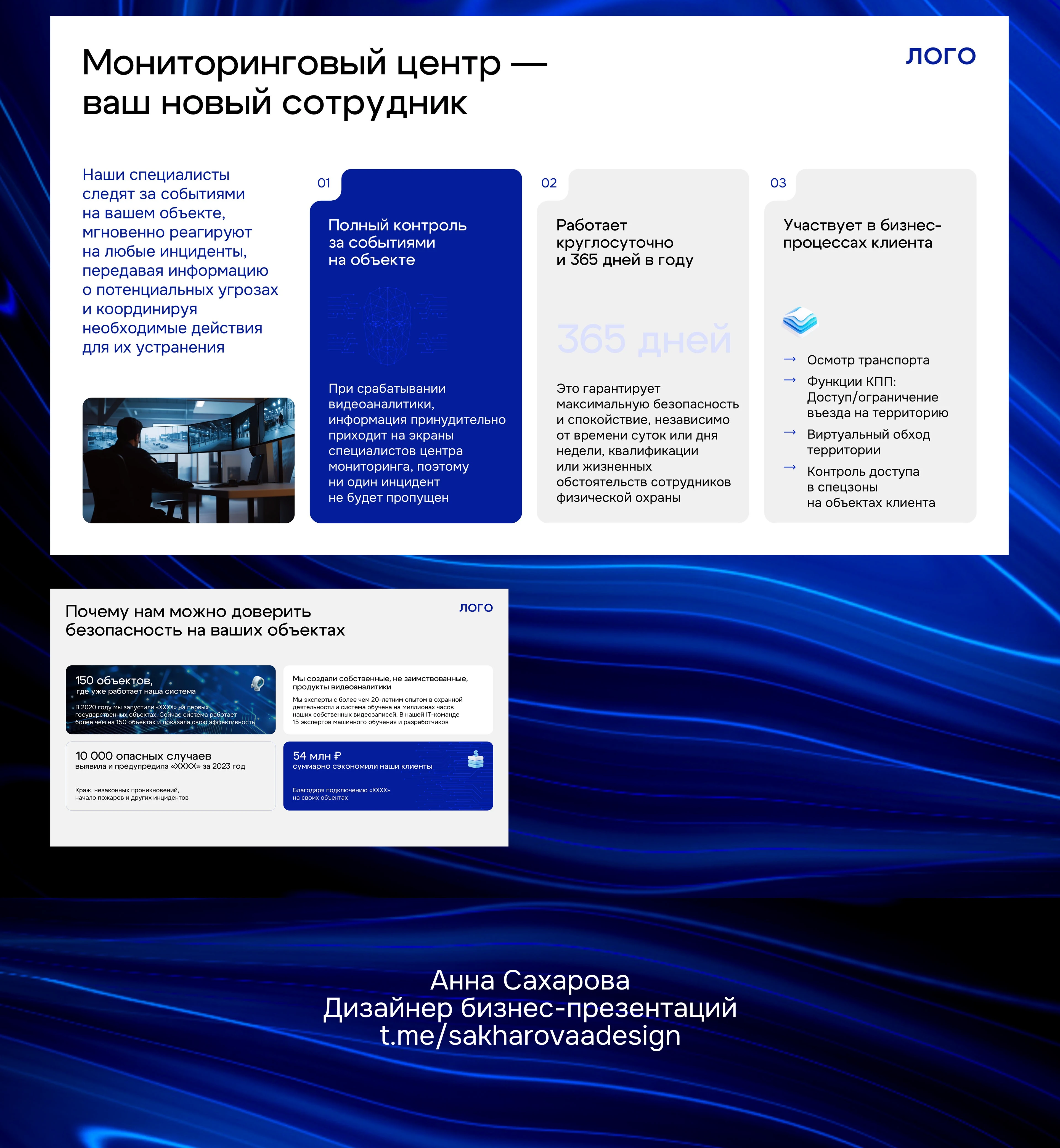 Презентация продукта видеоохраны (IT) — Изображение №4 — Маркетинг на Dprofile