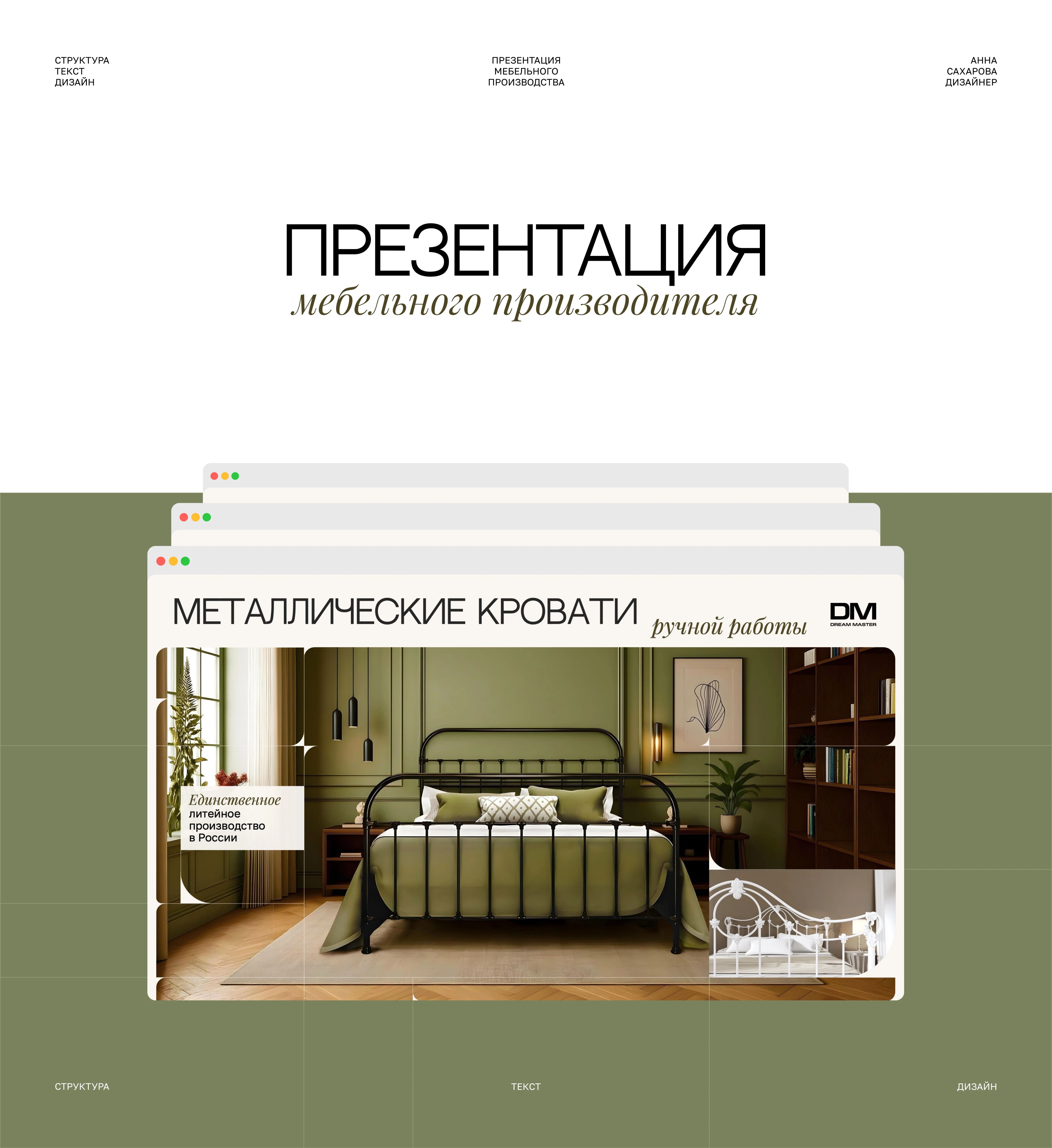 Презентация мебельной компании Dream Master — Изображение №1 — Маркетинг на Dprofile