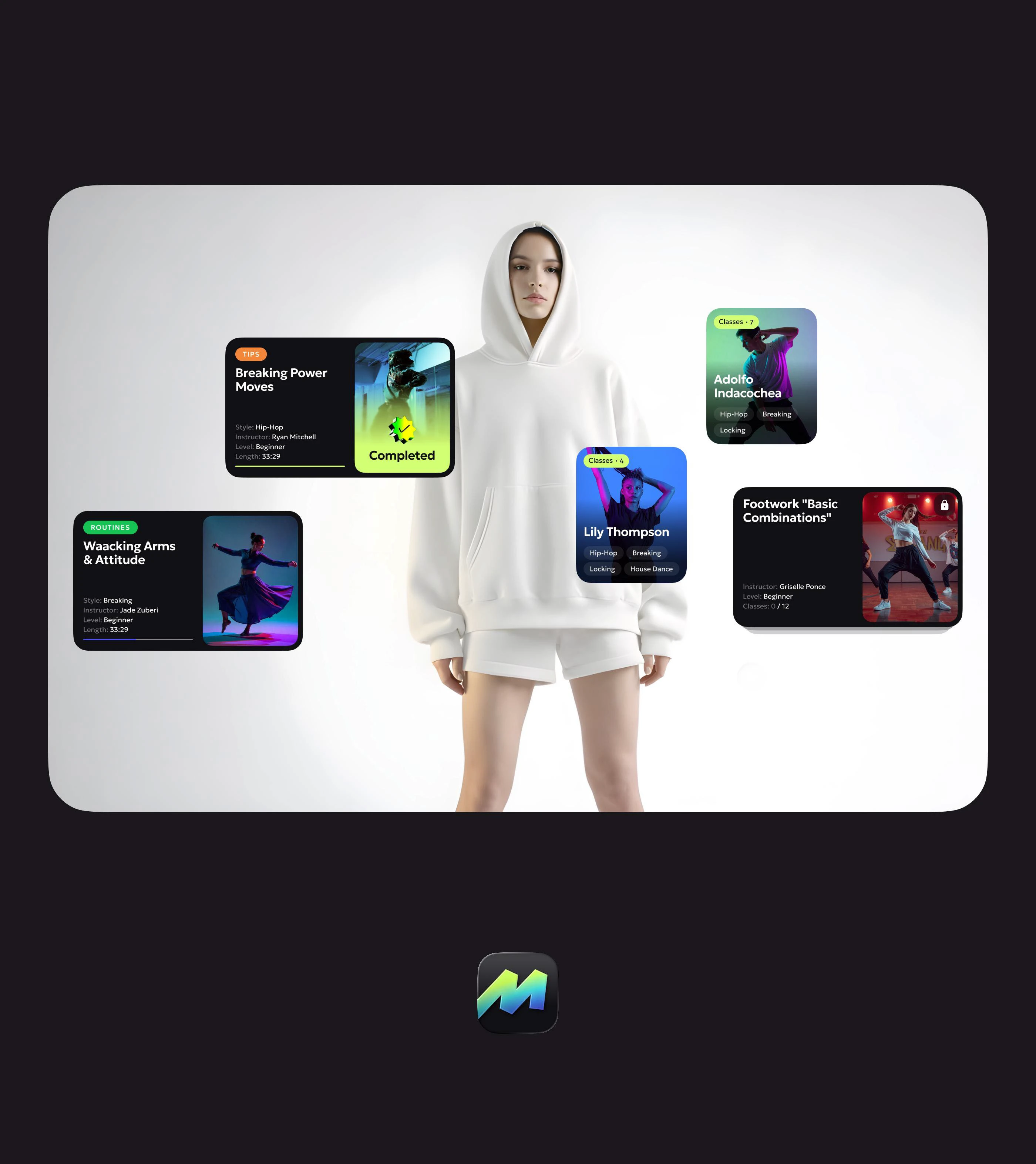 Dance Learning App — Изображение №23 — Интерфейсы на Dprofile