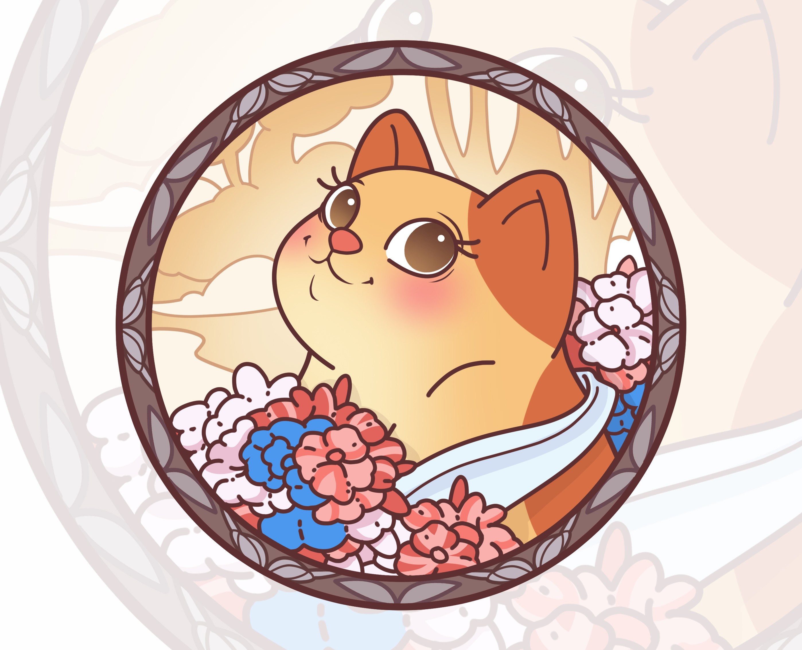 Серия иллюстраций по мотивам картин Альфонса Мухи — Иллюстрация на Dprofile