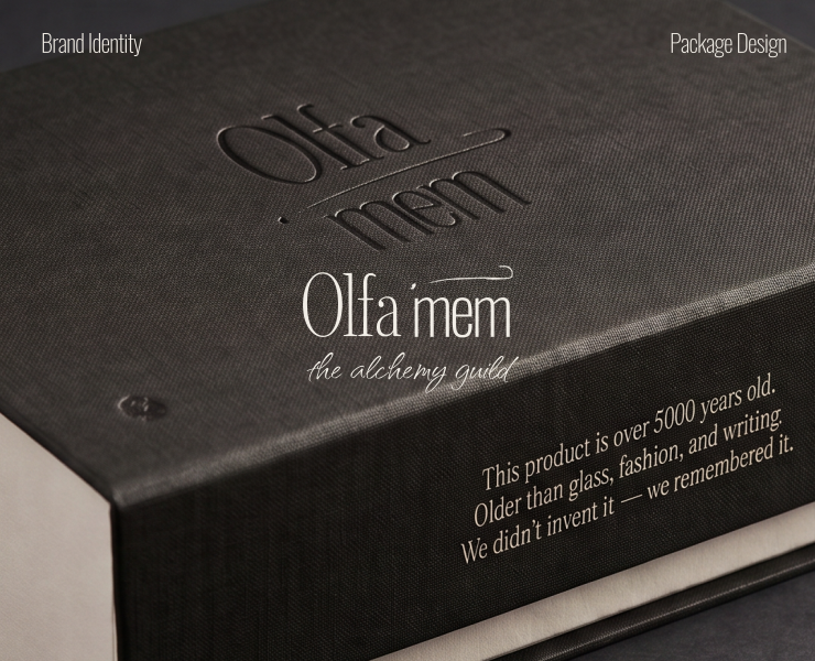 Olfa'mem – Brand Identity for Solid Perfume — Брендинг на Dprofile
