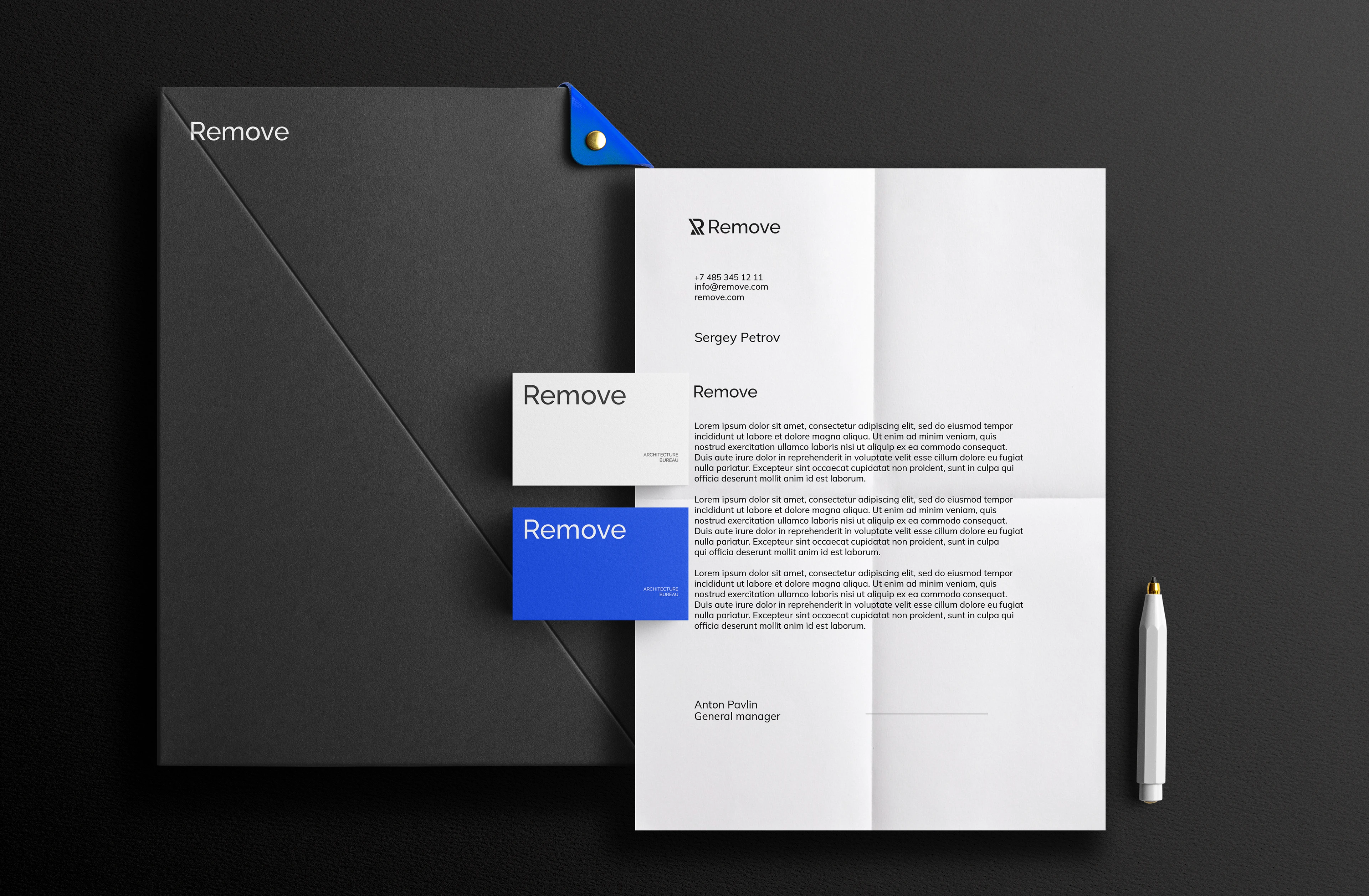 Remove Архитектурное бюро — Изображение №11 — Брендинг, Графика на Dprofile