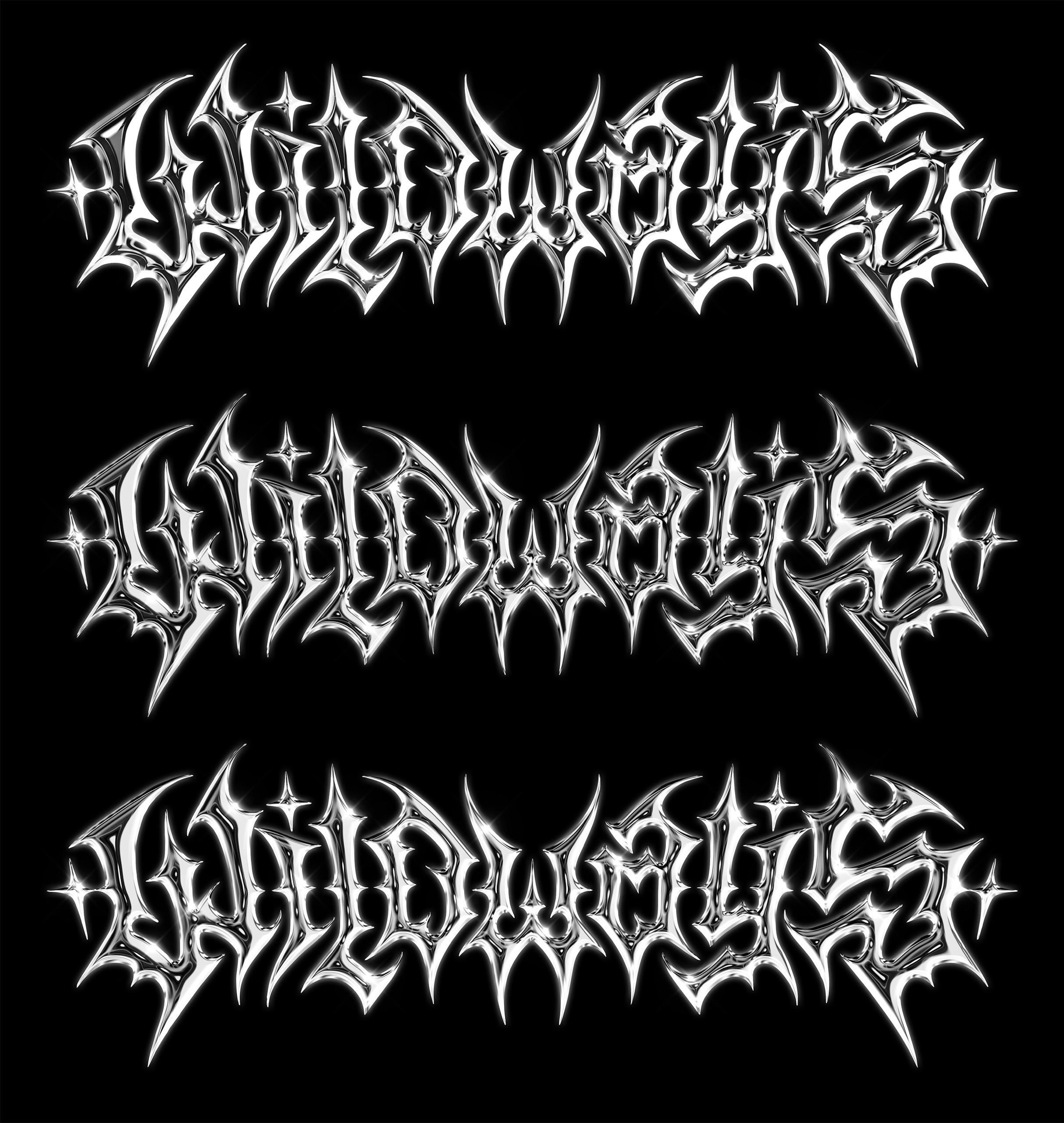 Wildways | metalcore band logo — Изображение №13 — Брендинг, Графика на Dprofile