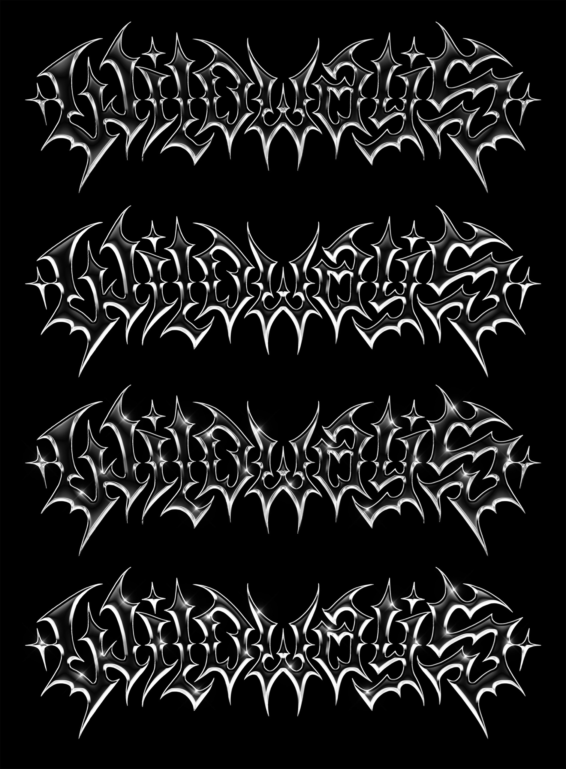 Wildways | metalcore band logo — Изображение №14 — Брендинг, Графика на Dprofile