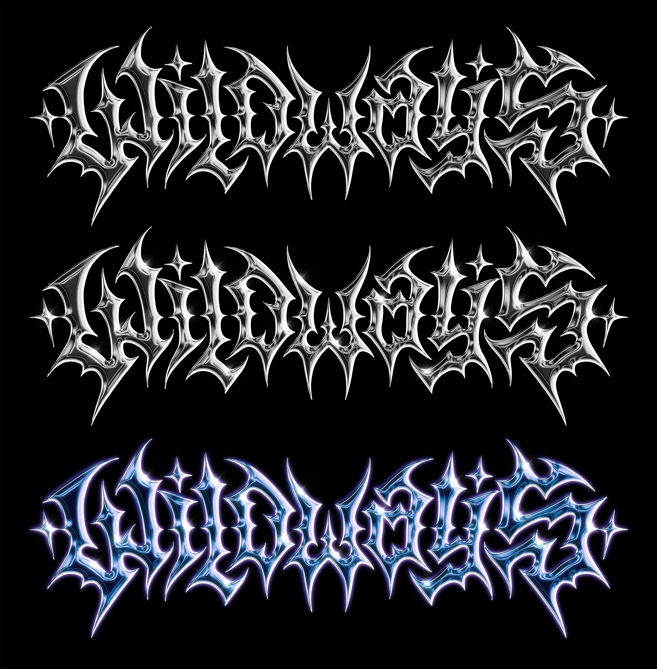 Wildways | metalcore band logo — Изображение №7 — Брендинг, Графика на Dprofile