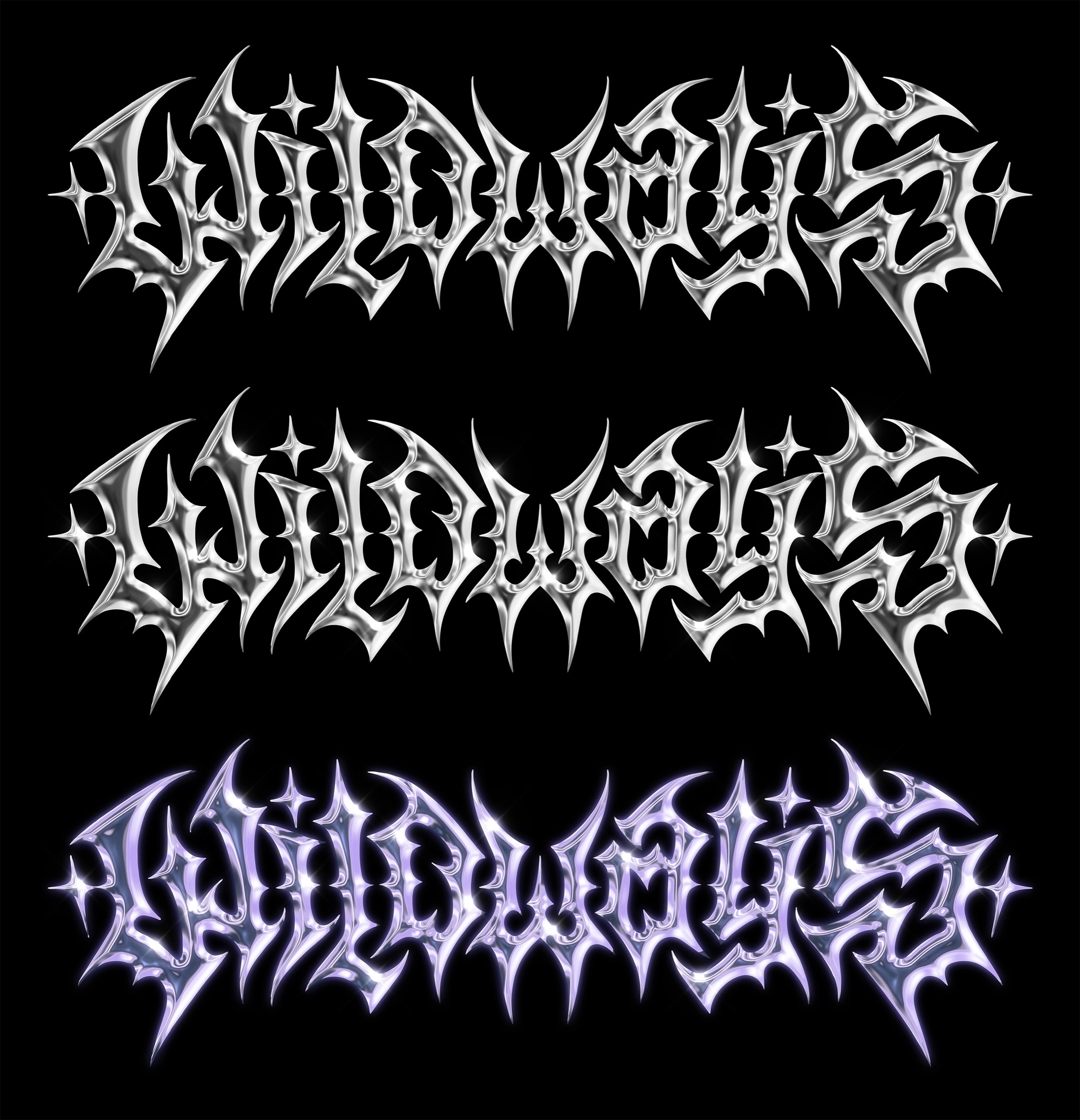 Wildways | metalcore band logo — Изображение №6 — Брендинг, Графика на Dprofile