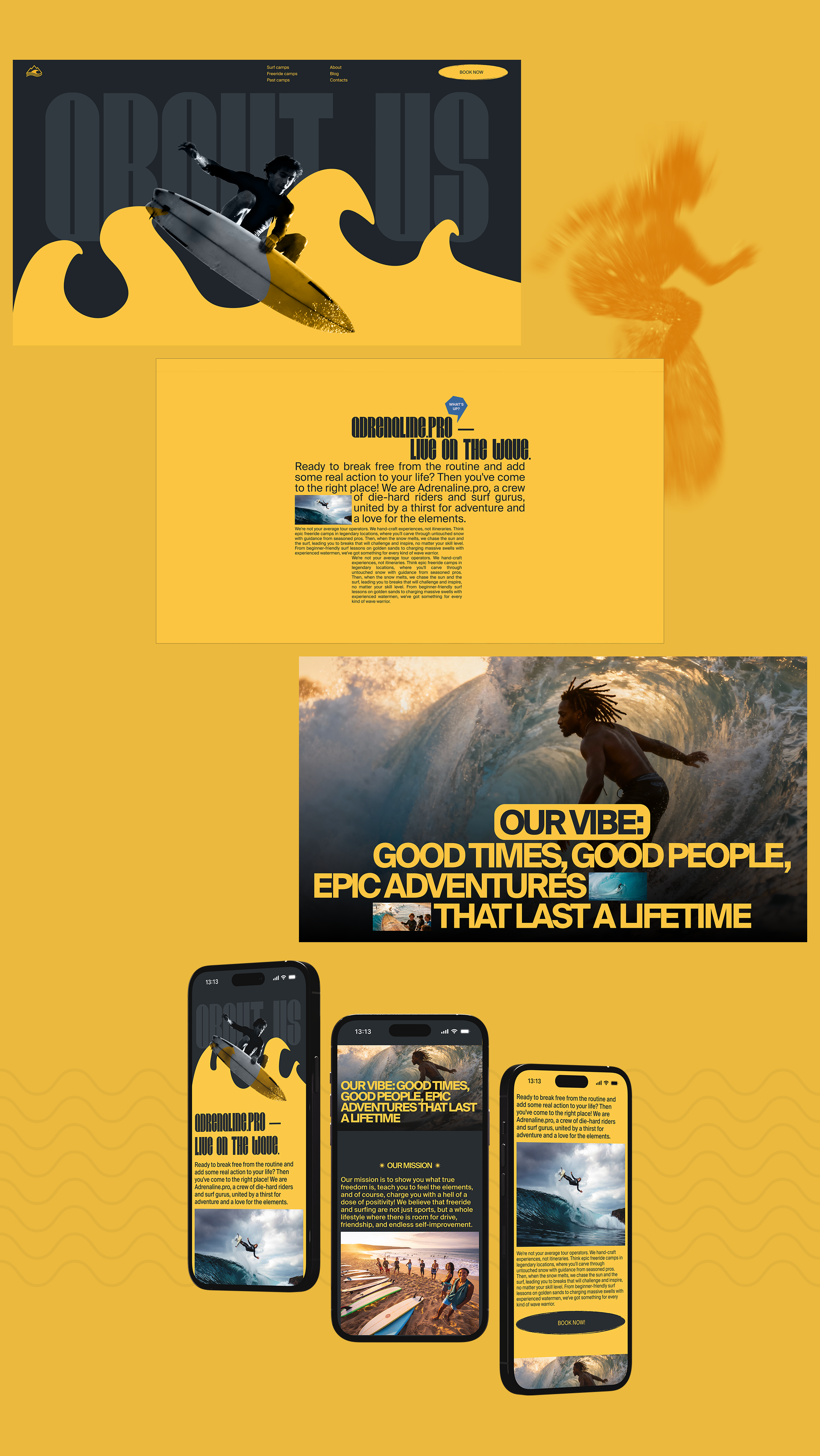 Adrenaline.pro | Corporate website — Изображение №12 — Интерфейсы на Dprofile