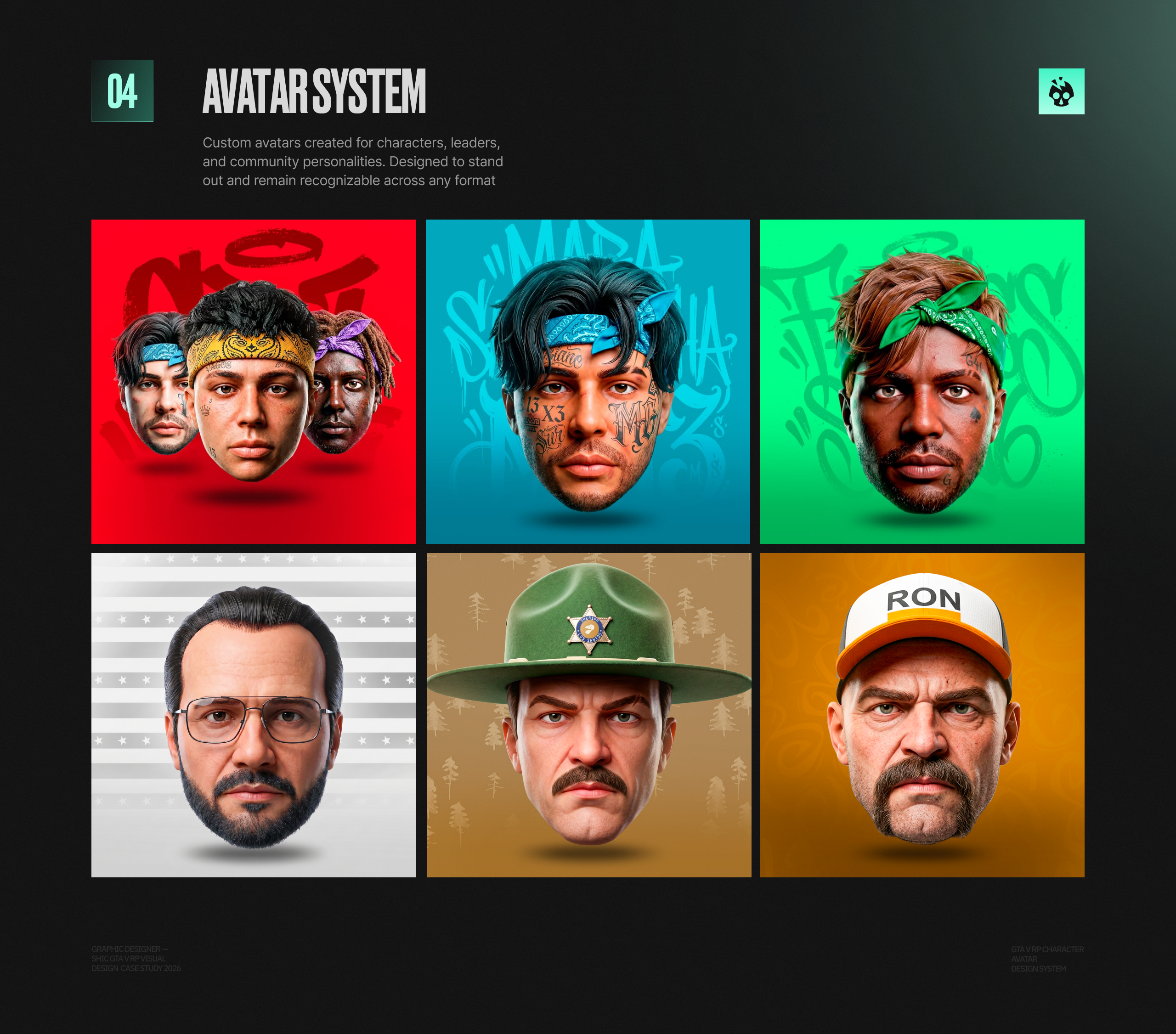GTA V RP — Key Visuals, Avatars & Campaign Design — Изображение №4 — Графика, Маркетинг на Dprofile