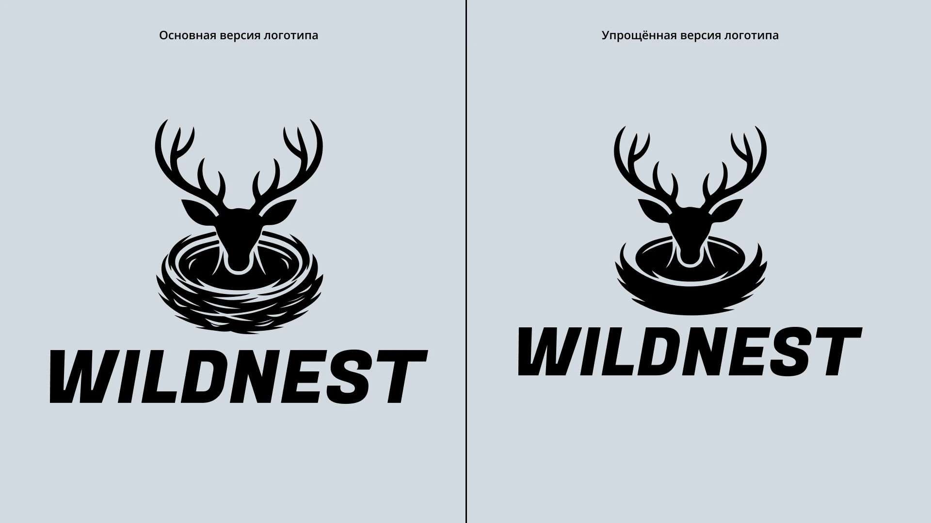 Иллюстративный логотип WILDNEST — Изображение №2 — Брендинг, Иллюстрация на Dprofile