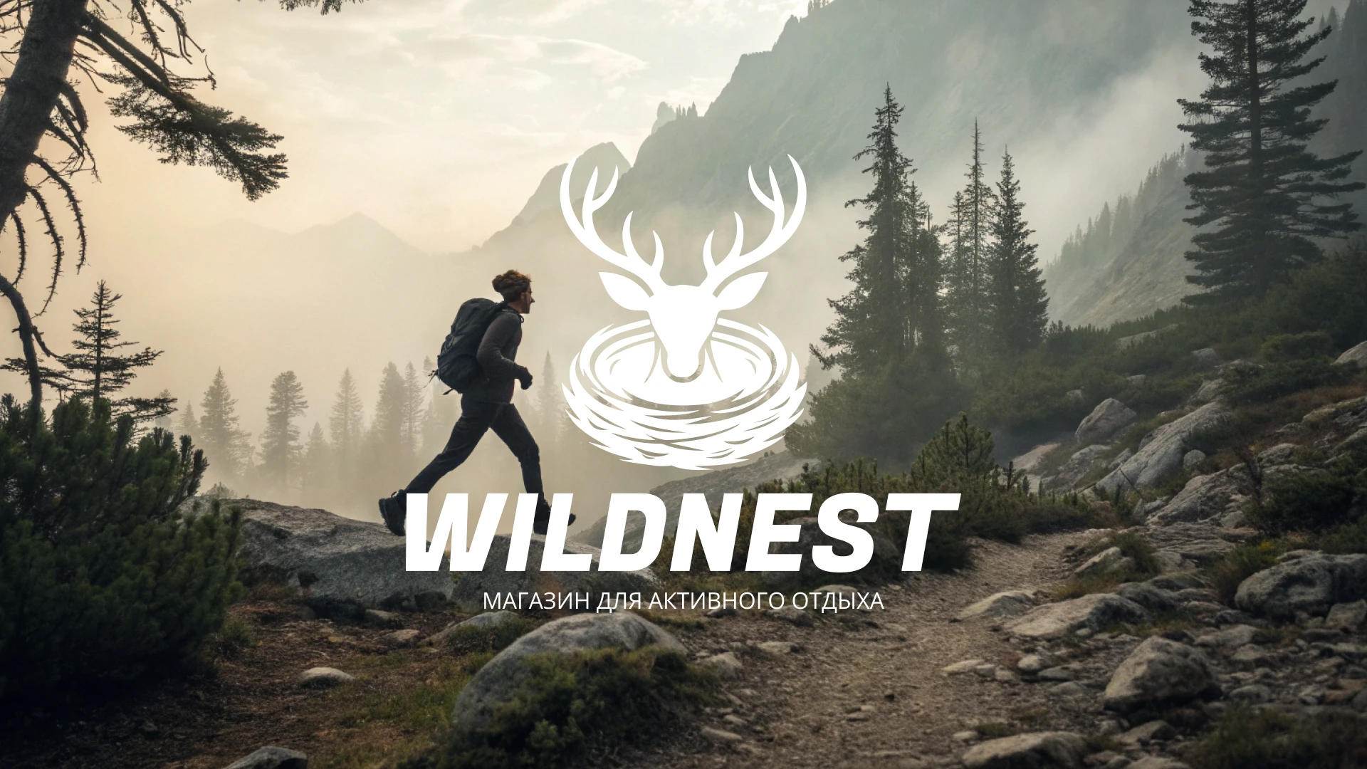Иллюстративный логотип WILDNEST — Изображение №1 — Брендинг, Иллюстрация на Dprofile