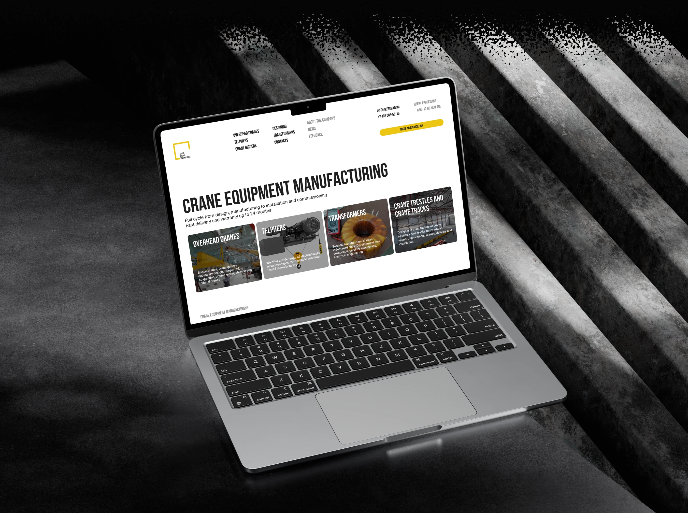 Corporate website «Crane Energy Technologies» — Изображение №5 — Интерфейсы на Dprofile