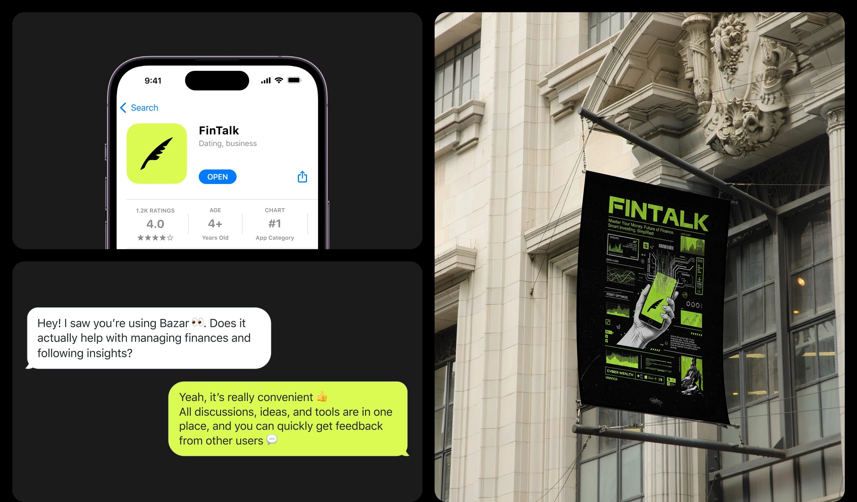 Mobile app «FinTalk» — Изображение №6 — Интерфейсы на Dprofile