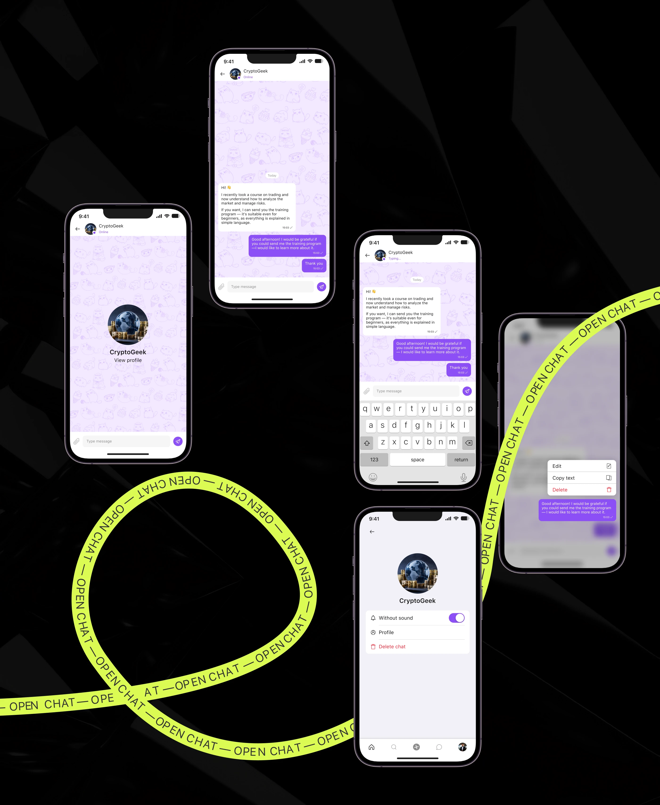 Mobile app «FinTalk» — Изображение №17 — Интерфейсы на Dprofile