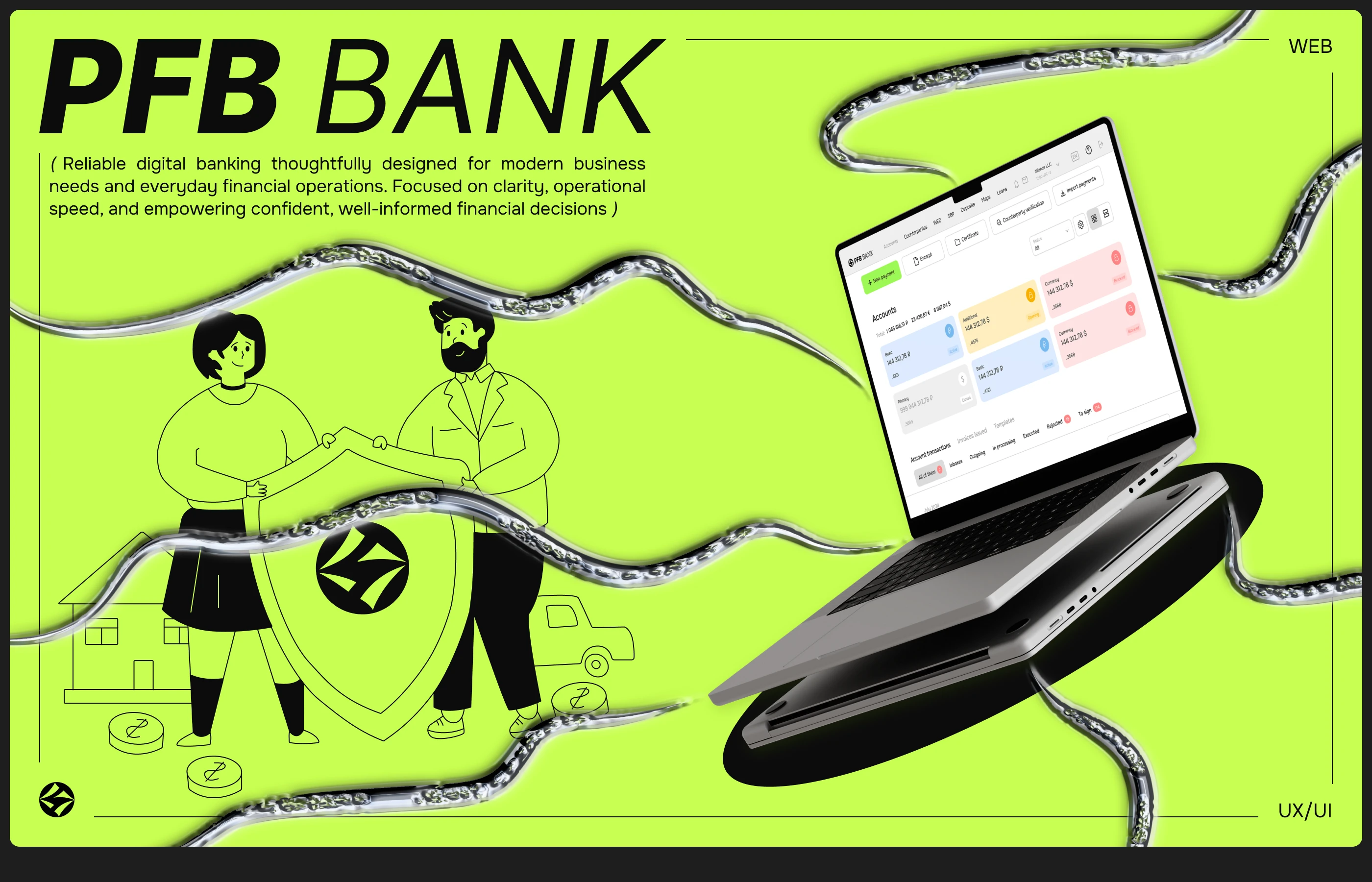 Website bank «PFB Bank» — Изображение №1 — Интерфейсы на Dprofile